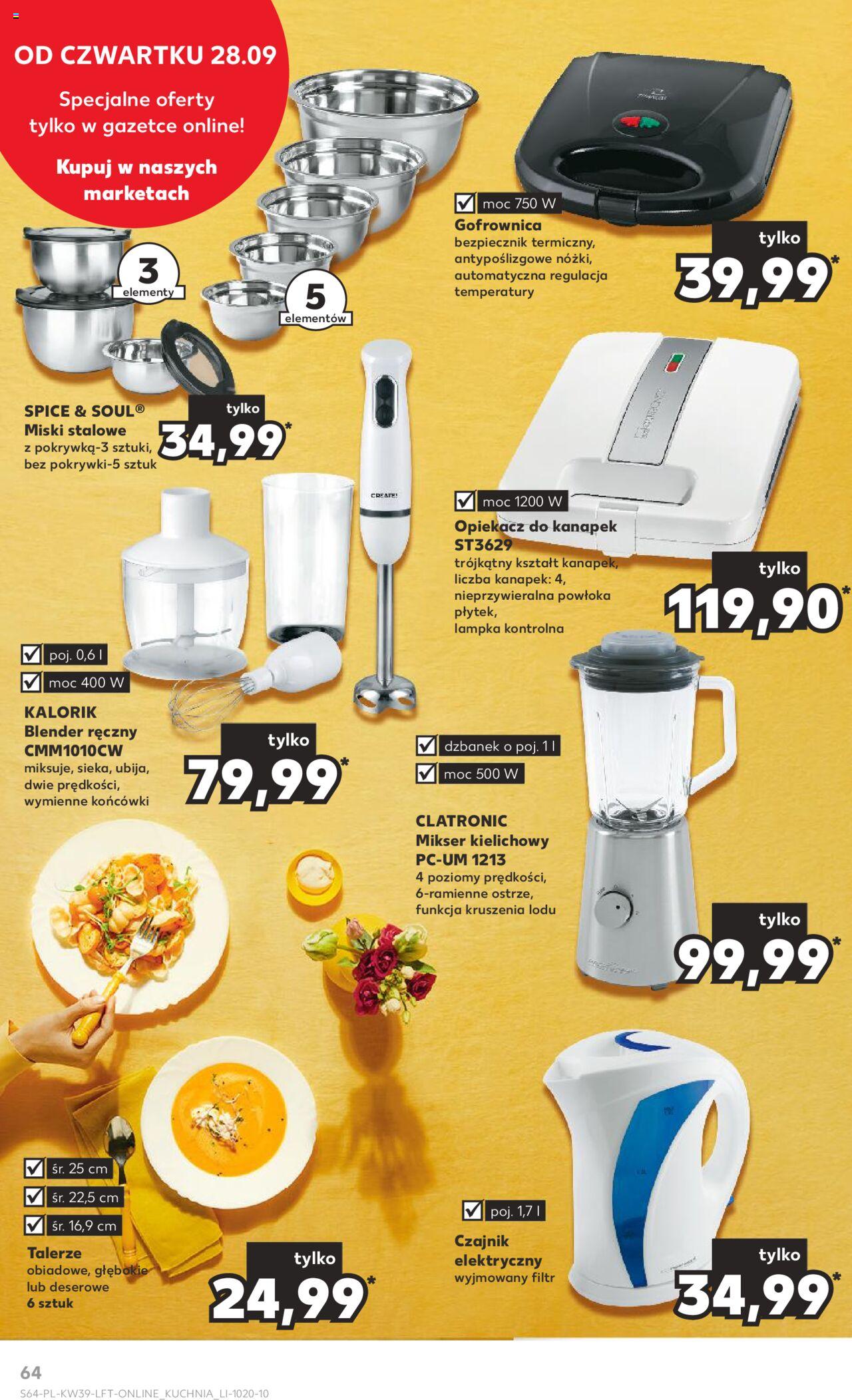 KAUFLAND gazetka ważna od  28.09.2023 do 04.10.2023 strona 64