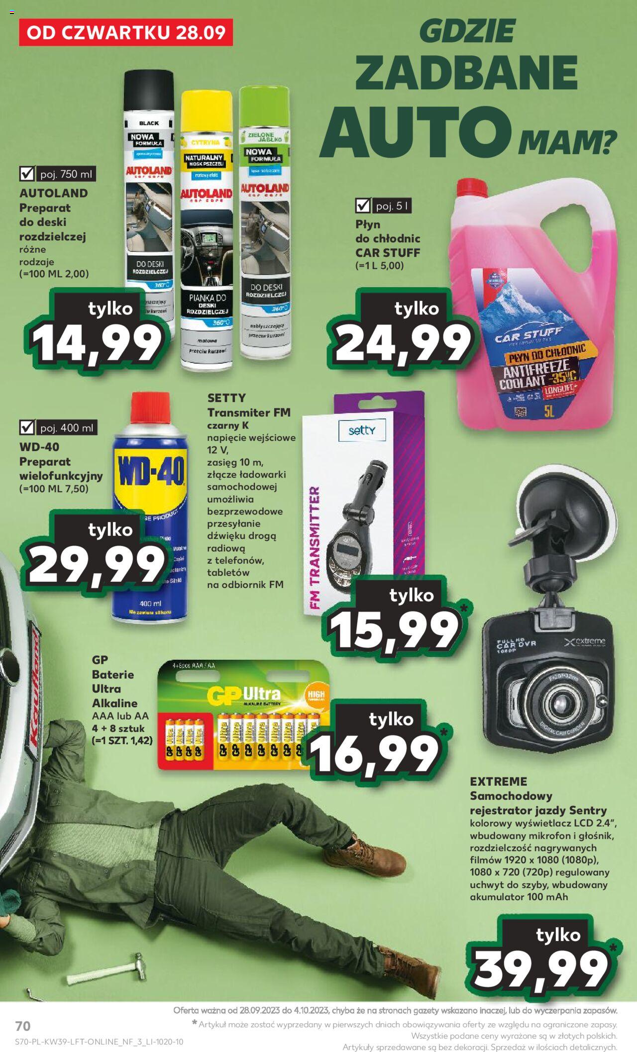KAUFLAND gazetka ważna od  28.09.2023 do 04.10.2023 strona 70