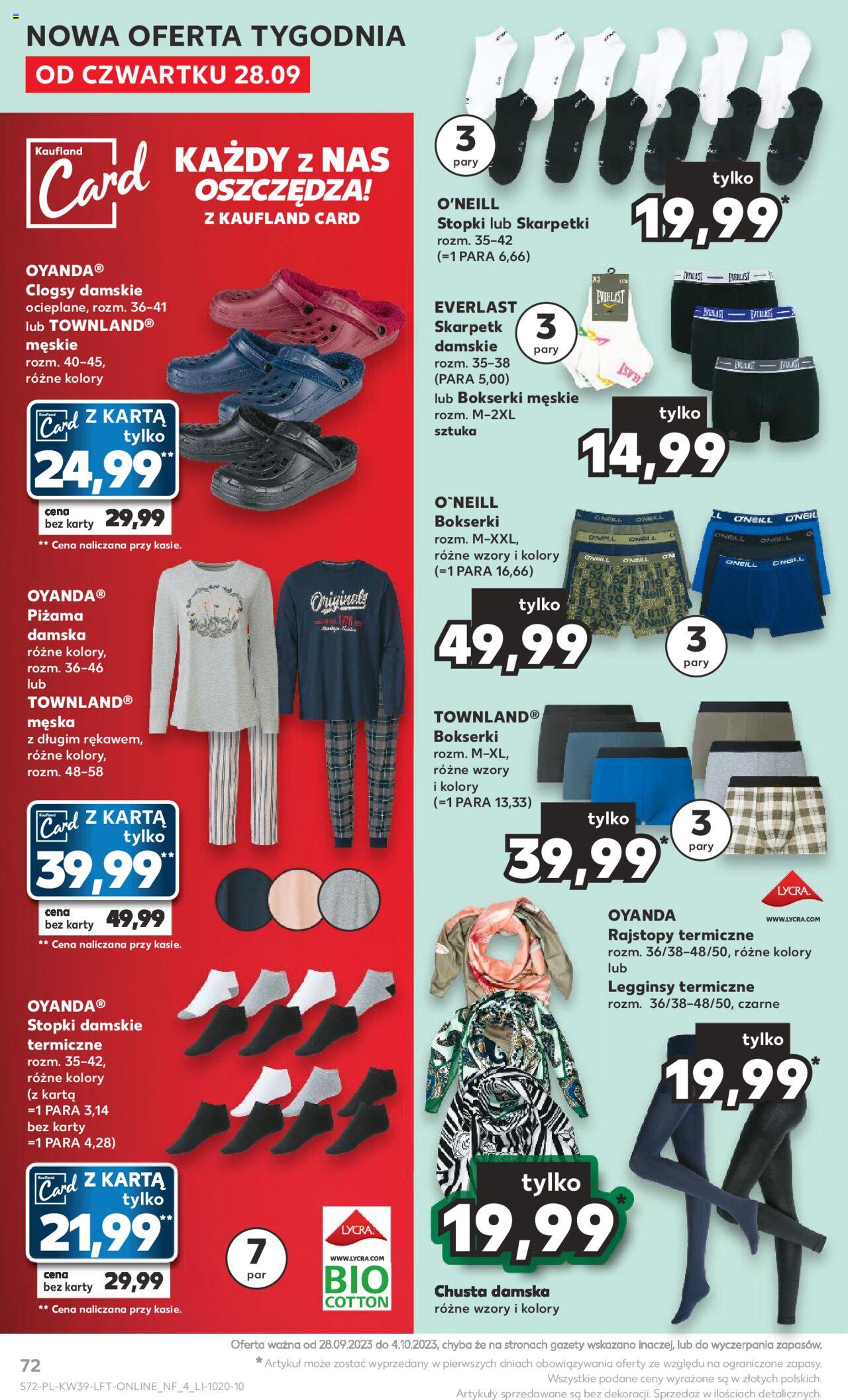 KAUFLAND gazetka ważna od  28.09.2023 do 04.10.2023 strona 72