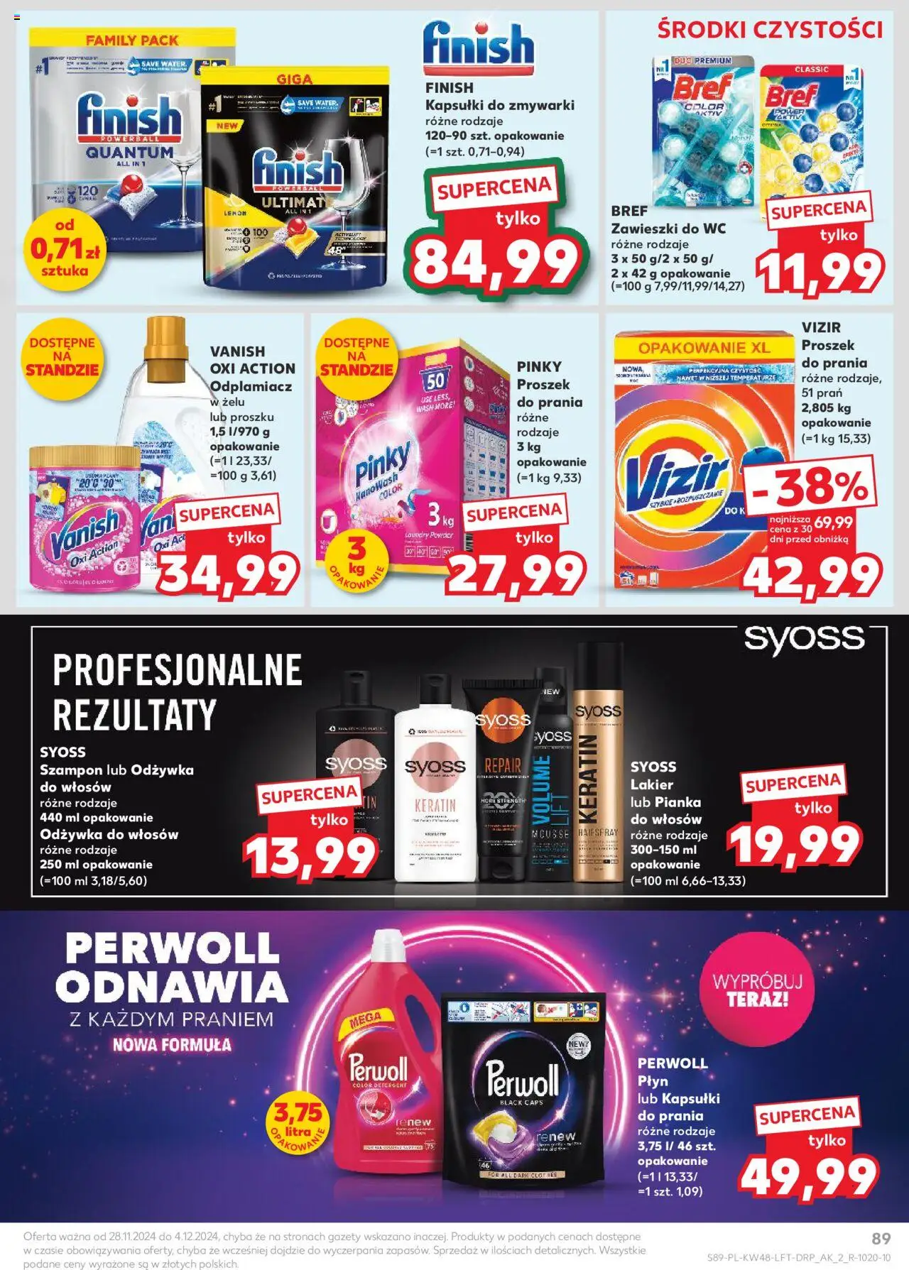 Kaufland gazetka ważna od 28.11.2024 do 04.12.2024 strona 85