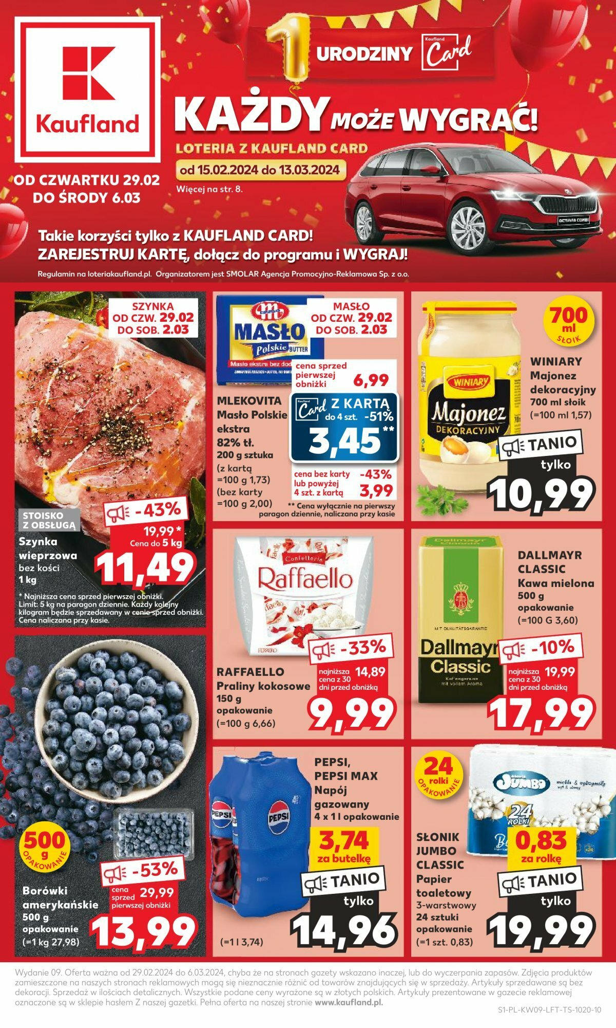 KAUFLAND gazetka ważna od 29.02.2024 do 06.03.2024 strona 1