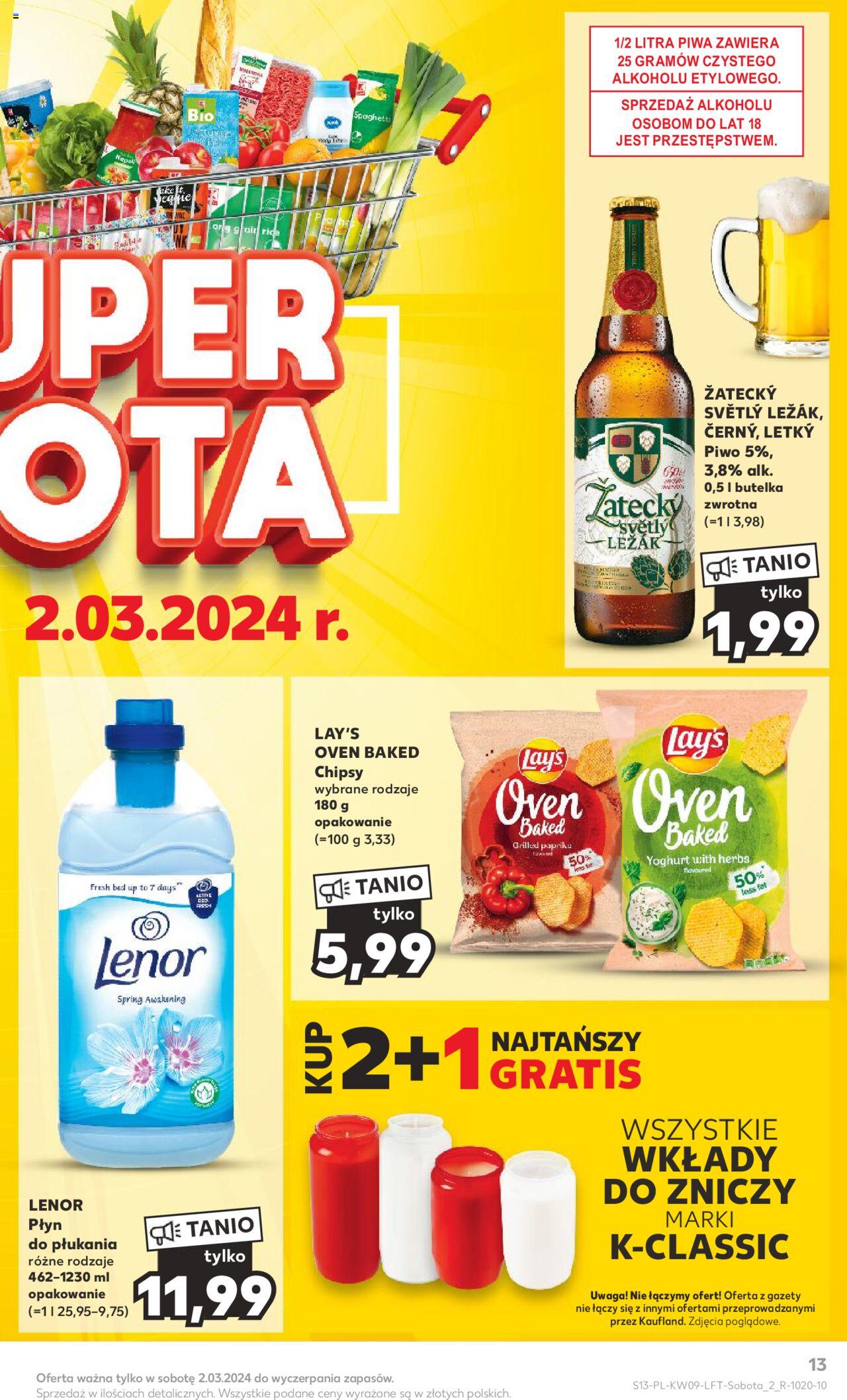 KAUFLAND gazetka ważna od 29.02.2024 do 06.03.2024 strona 13