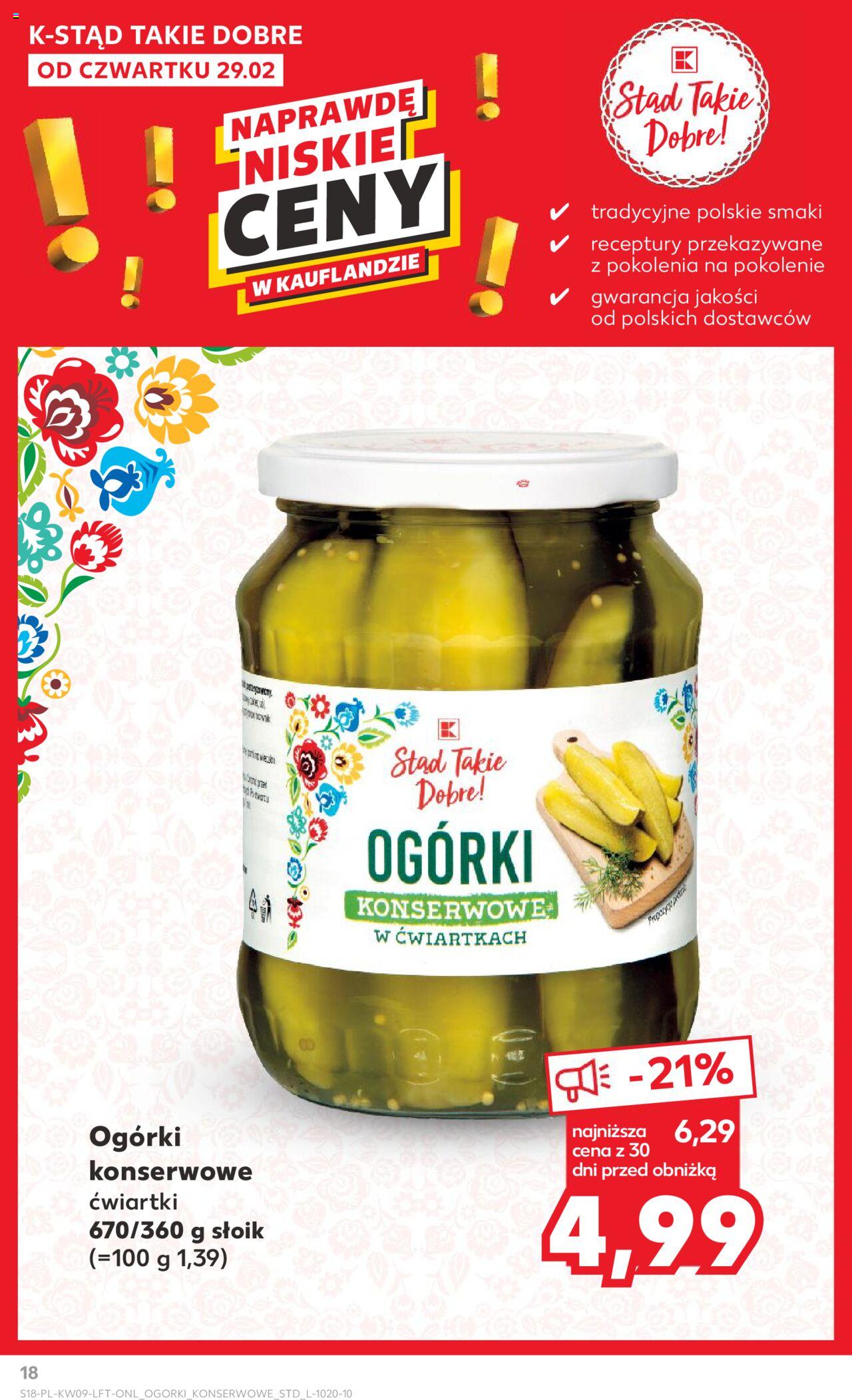 KAUFLAND gazetka ważna od 29.02.2024 do 06.03.2024 strona 18