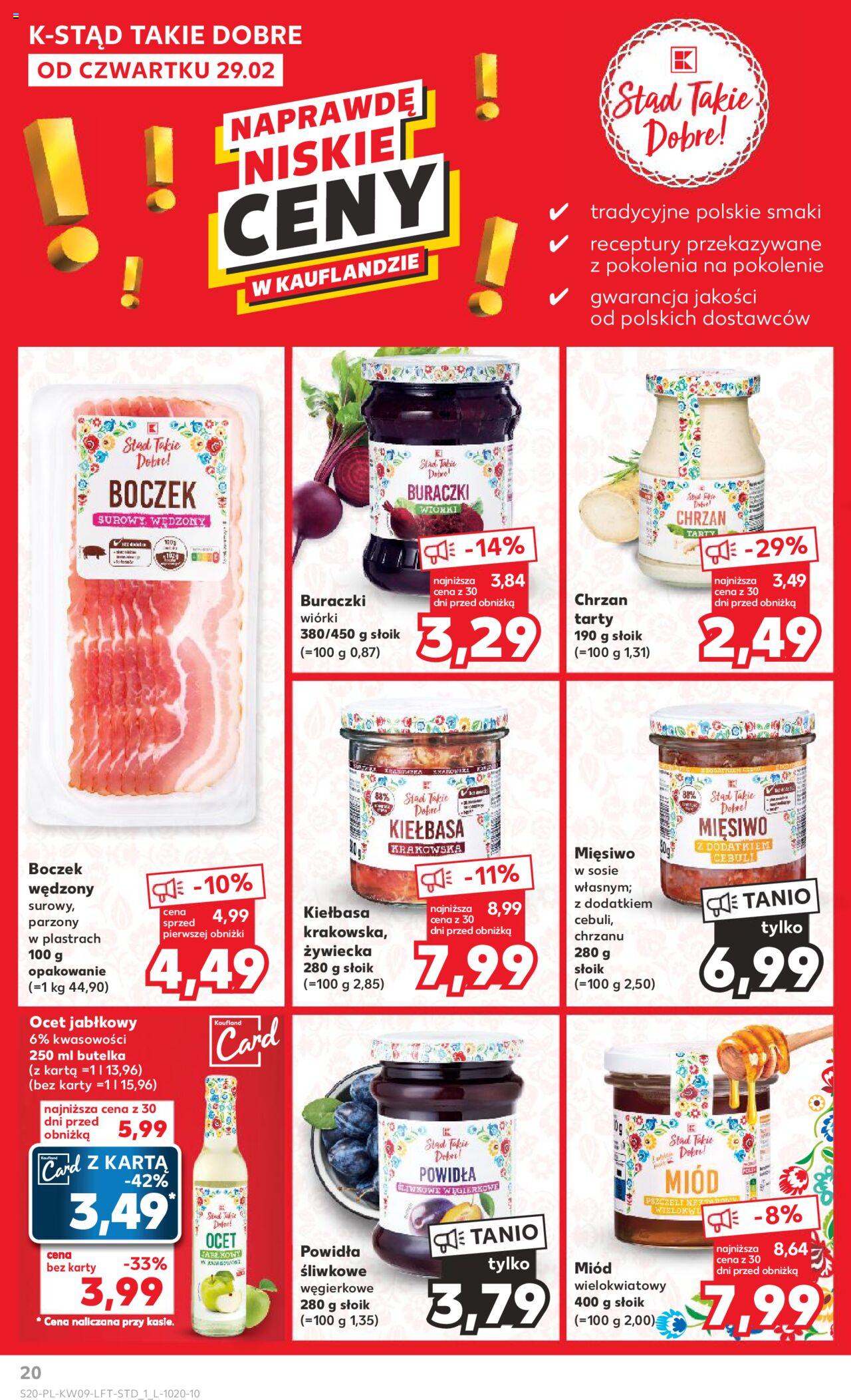 KAUFLAND gazetka ważna od 29.02.2024 do 06.03.2024 strona 20