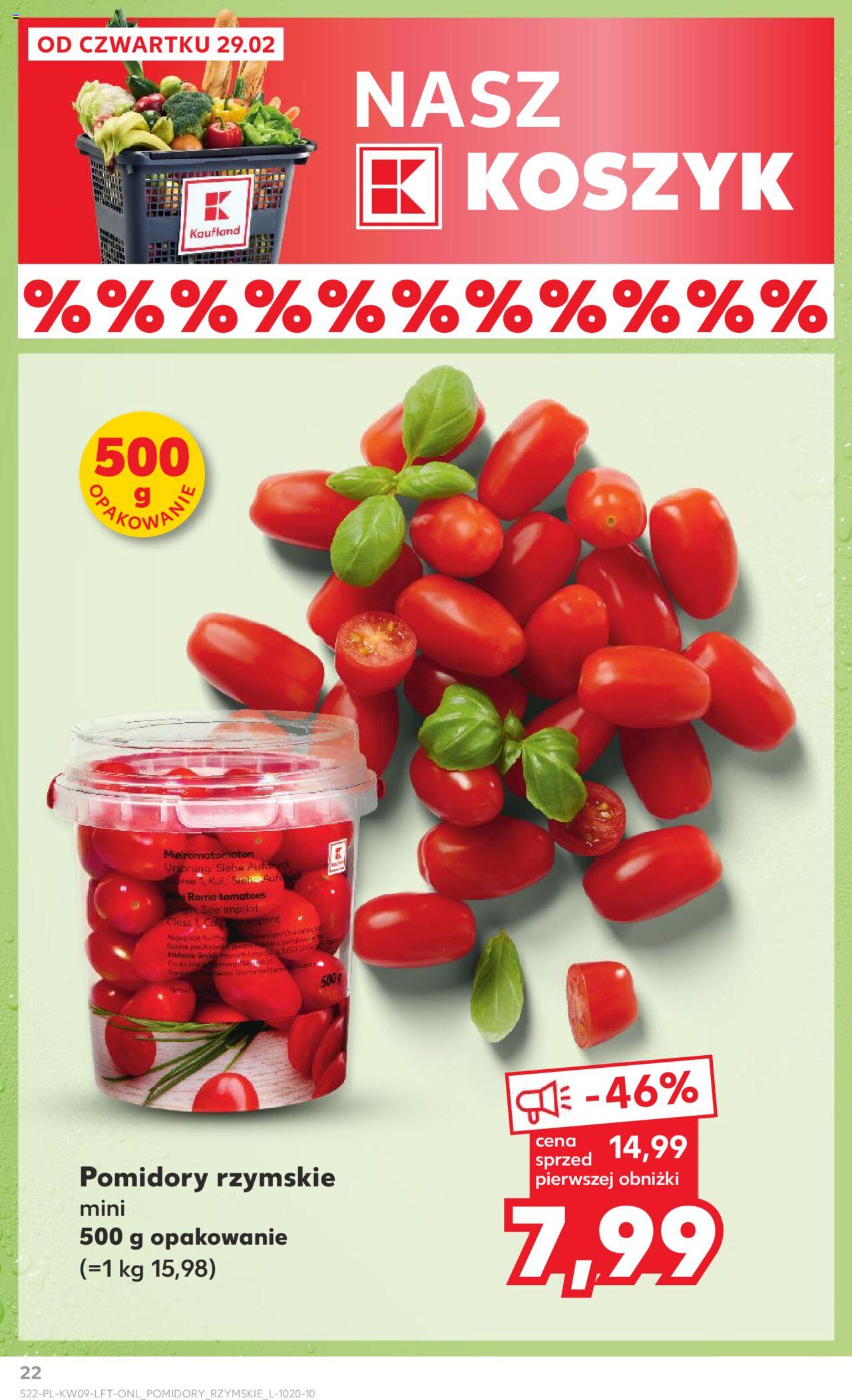 KAUFLAND gazetka ważna od 29.02.2024 do 06.03.2024 strona 22