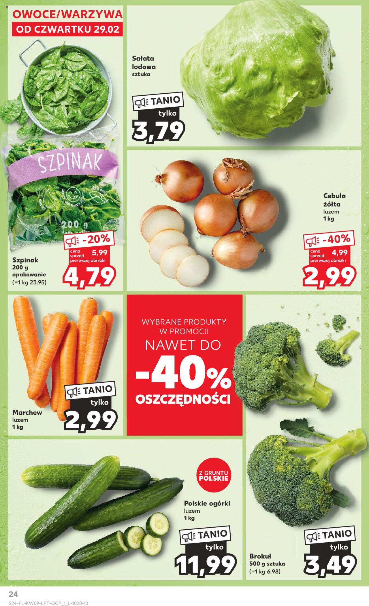 KAUFLAND gazetka ważna od 29.02.2024 do 06.03.2024 strona 24