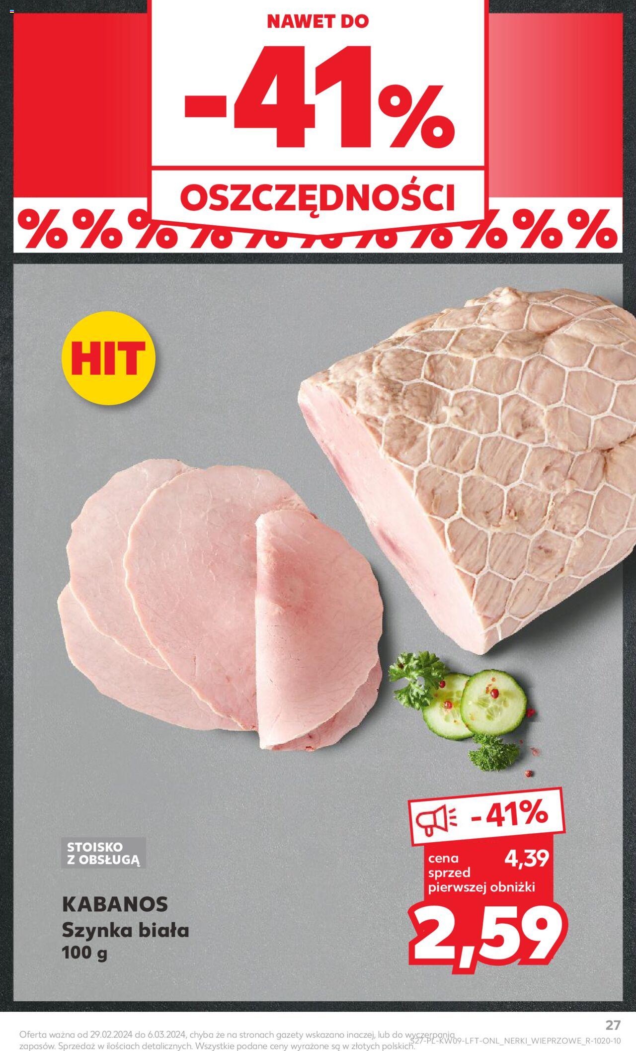 KAUFLAND gazetka ważna od 29.02.2024 do 06.03.2024 strona 27