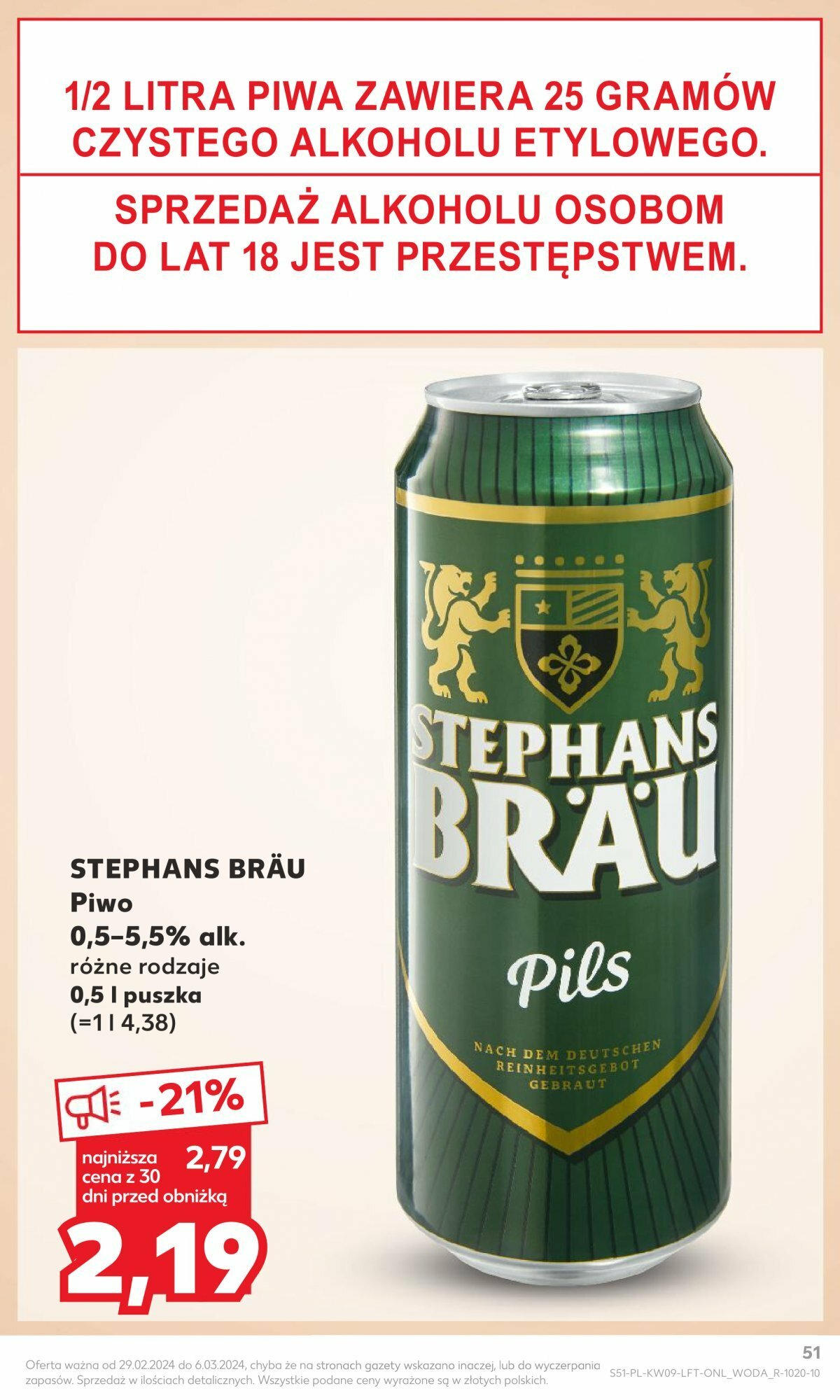 KAUFLAND gazetka ważna od 29.02.2024 do 06.03.2024 strona 50