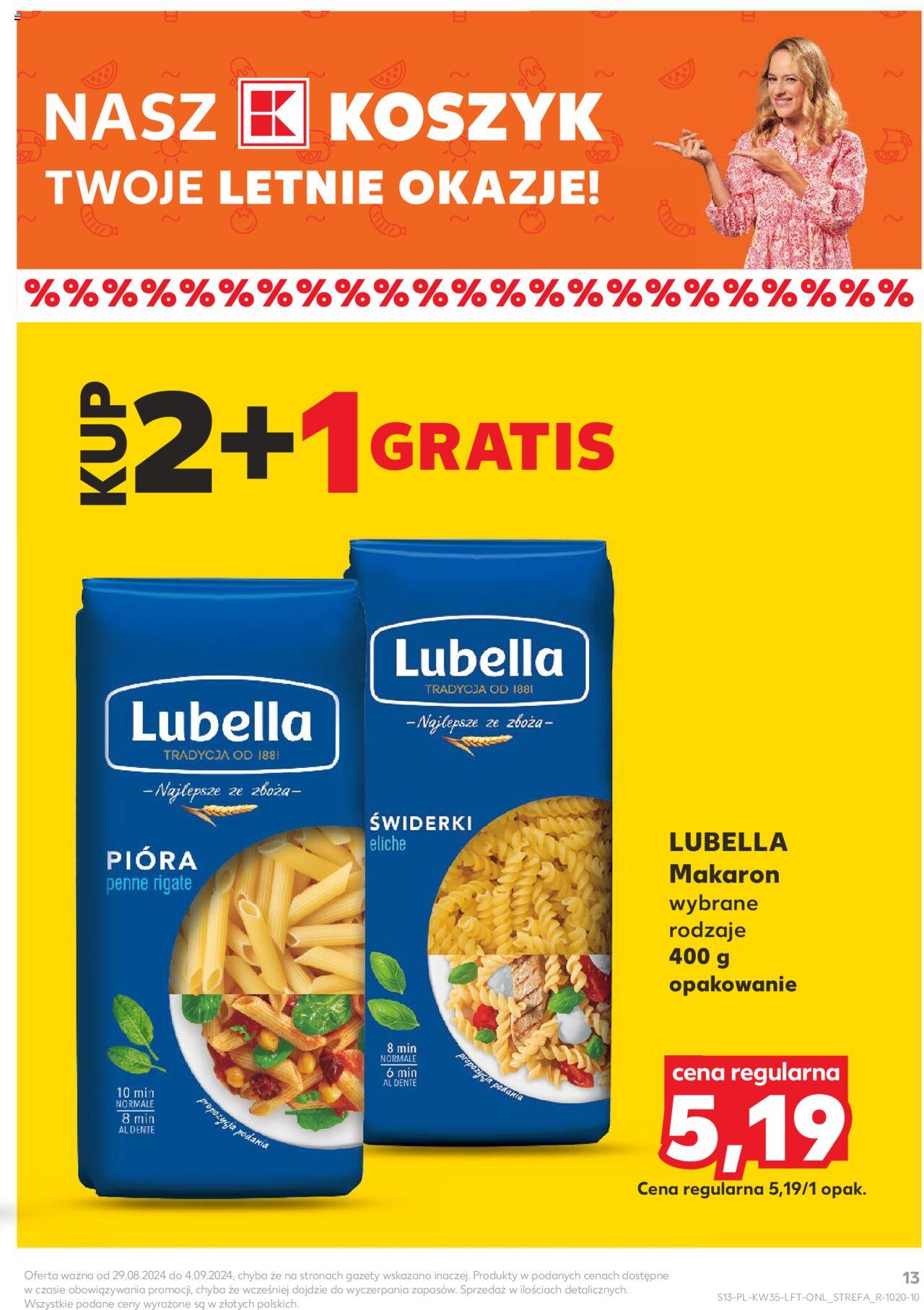 KAUFLAND gazetka ważna od 29.08.2024 do 04.09.2024 strona 13