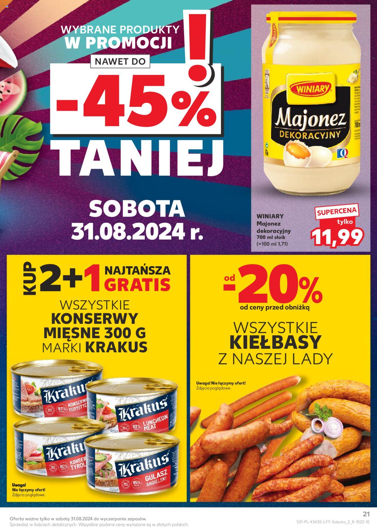 KAUFLAND gazetka ważna od 29.08.2024 do 04.09.2024 strona 21
