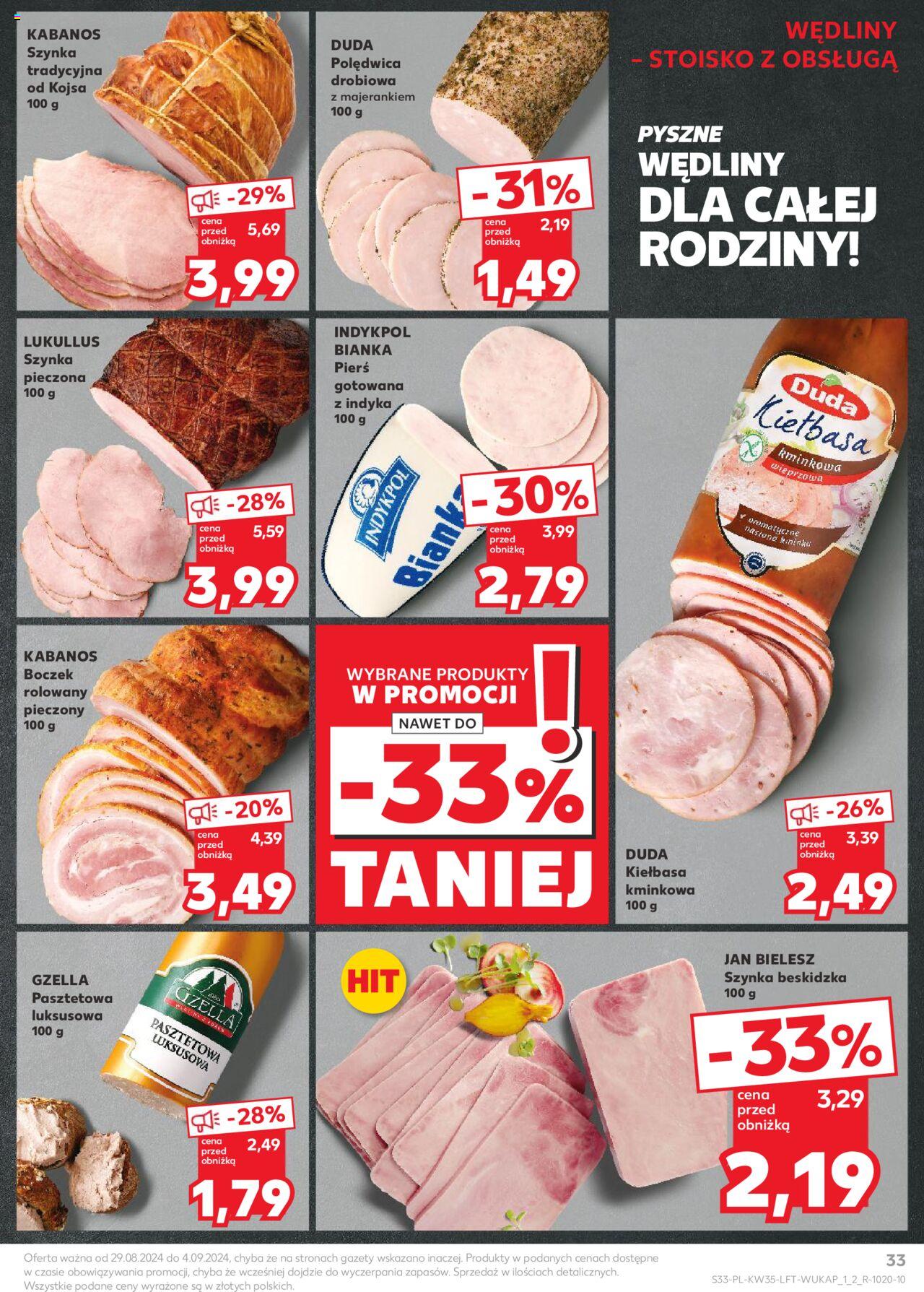 KAUFLAND gazetka ważna od 29.08.2024 do 04.09.2024 strona 33
