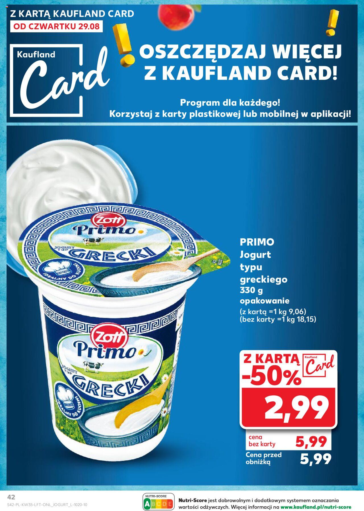 KAUFLAND gazetka ważna od 29.08.2024 do 04.09.2024 strona 42