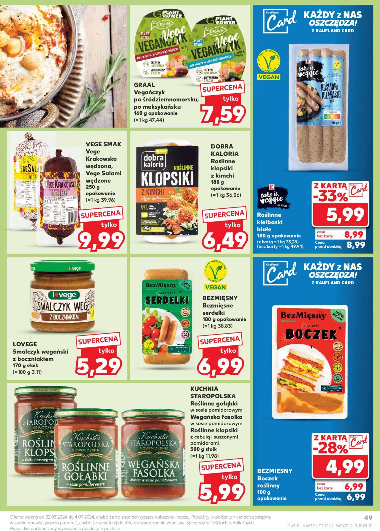 KAUFLAND gazetka ważna od 29.08.2024 do 04.09.2024 strona 49