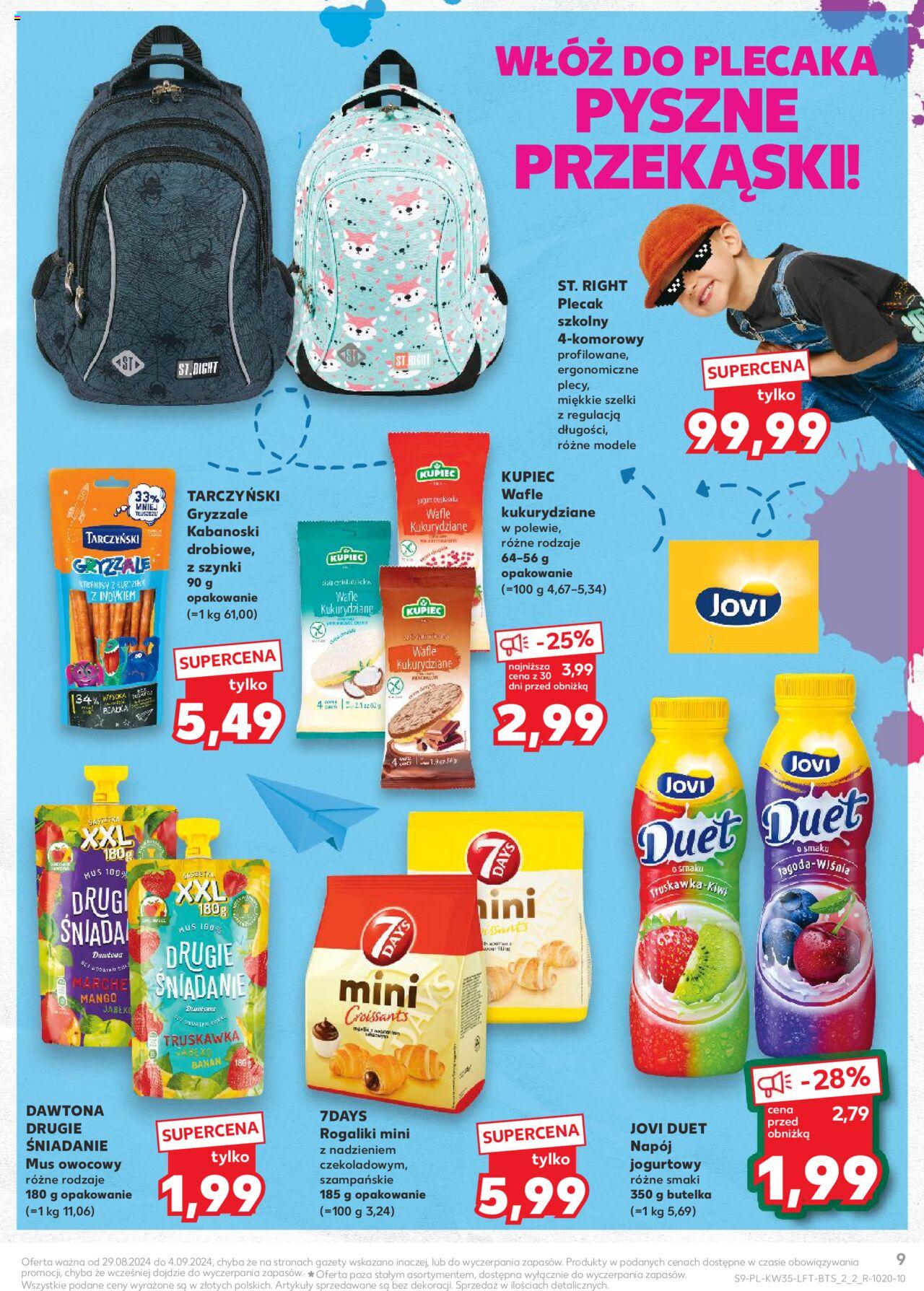 KAUFLAND gazetka ważna od 29.08.2024 do 04.09.2024 strona 9