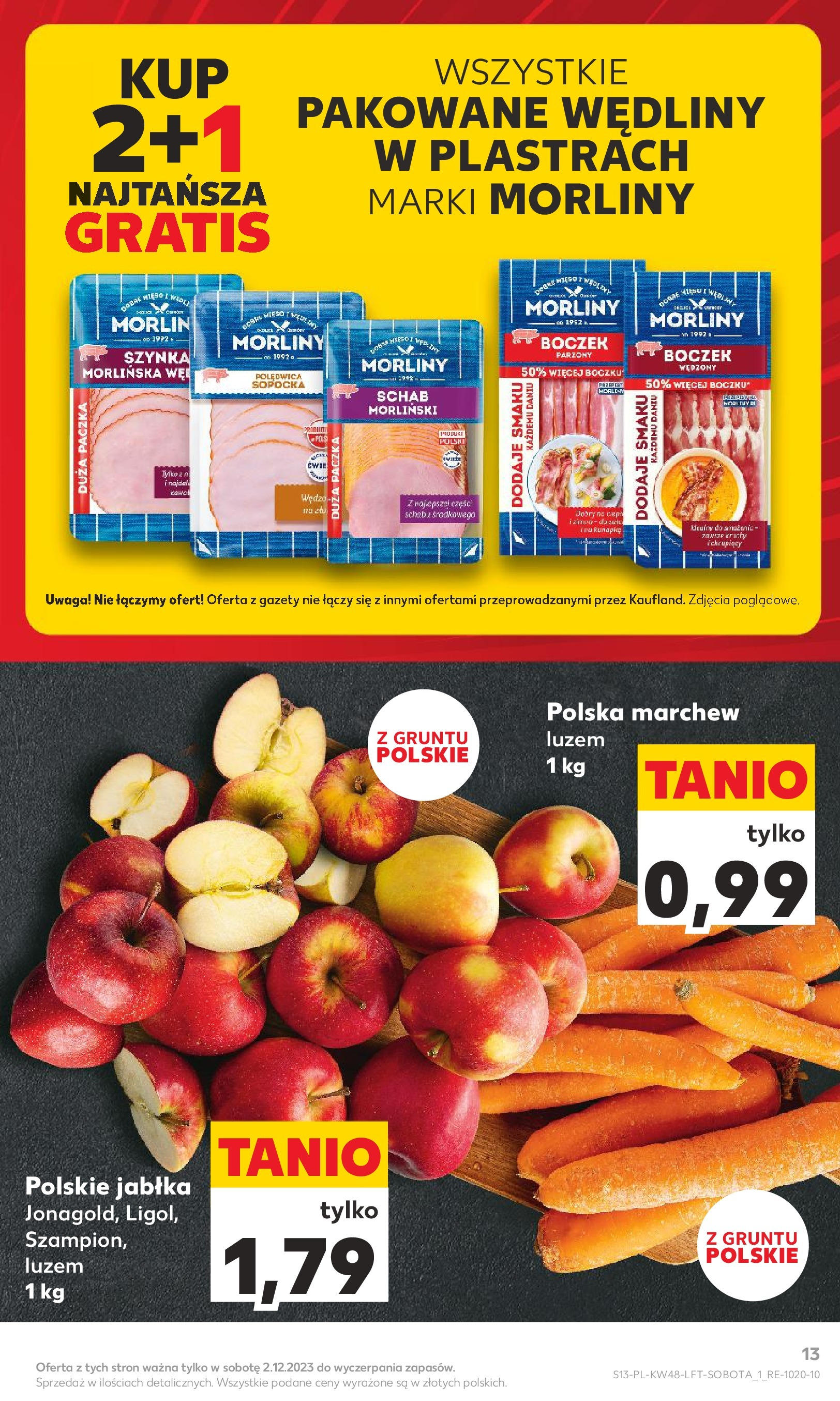 Kaufland gazetka ważna od  30.11.2023 do 06.12.2023 strona 13
