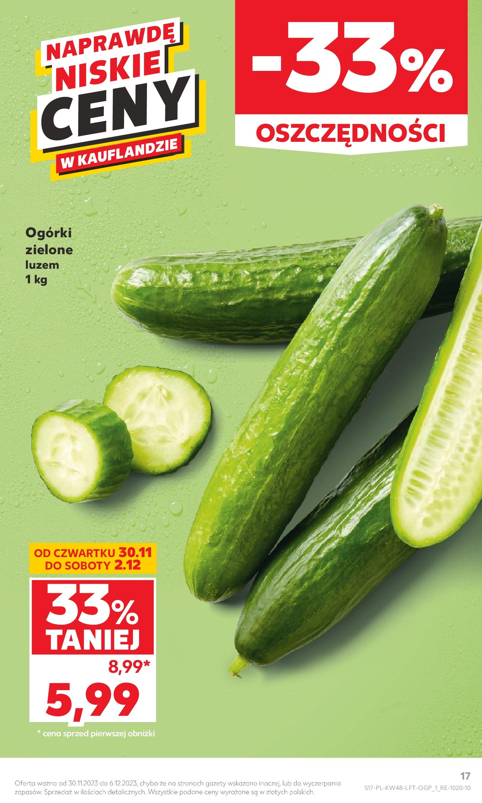 Kaufland gazetka ważna od  30.11.2023 do 06.12.2023 strona 17