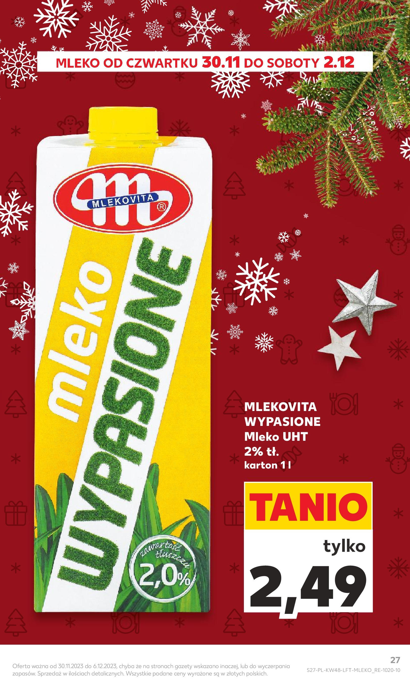 Kaufland gazetka ważna od  30.11.2023 do 06.12.2023 strona 27