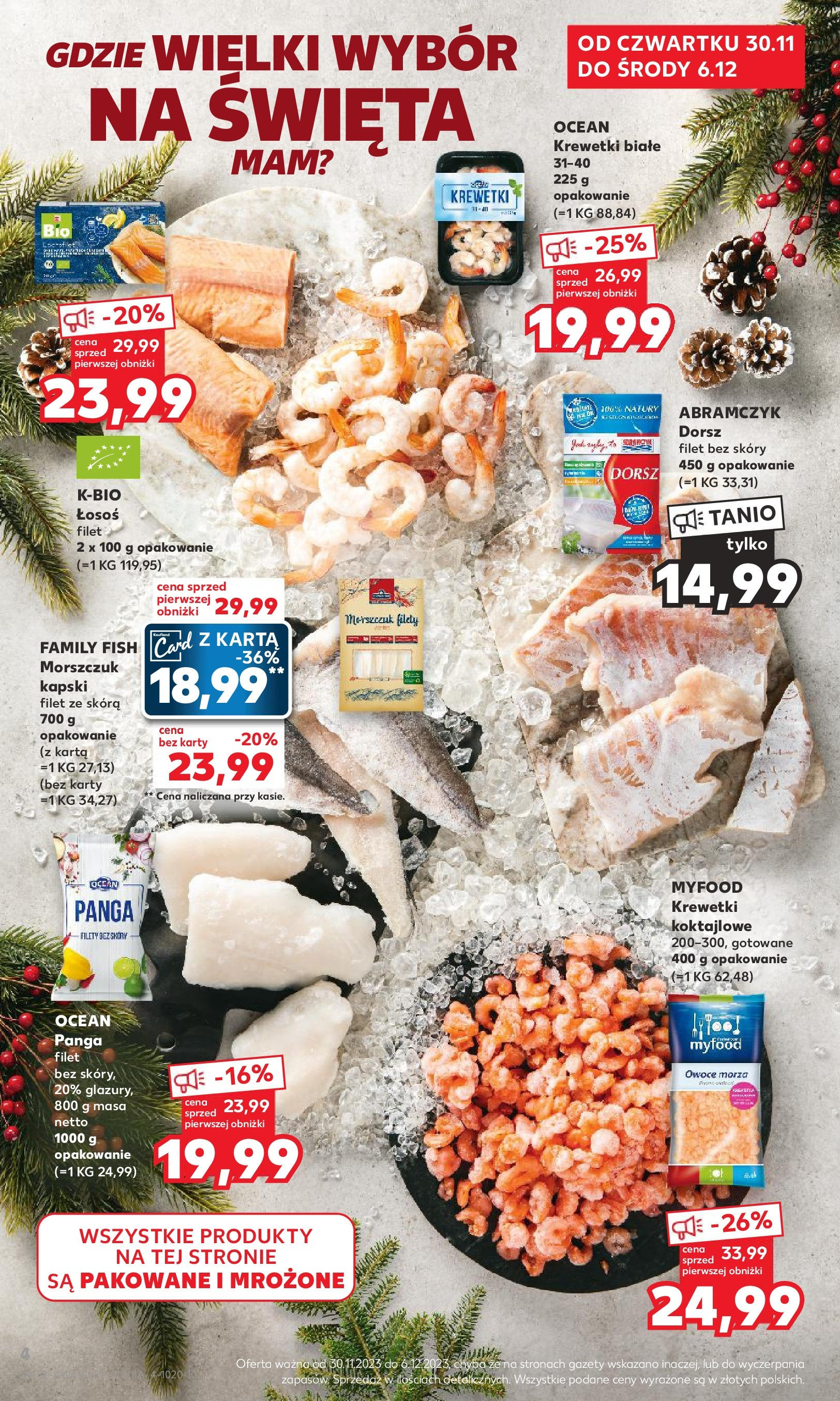 Kaufland gazetka ważna od  30.11.2023 do 06.12.2023 strona 4