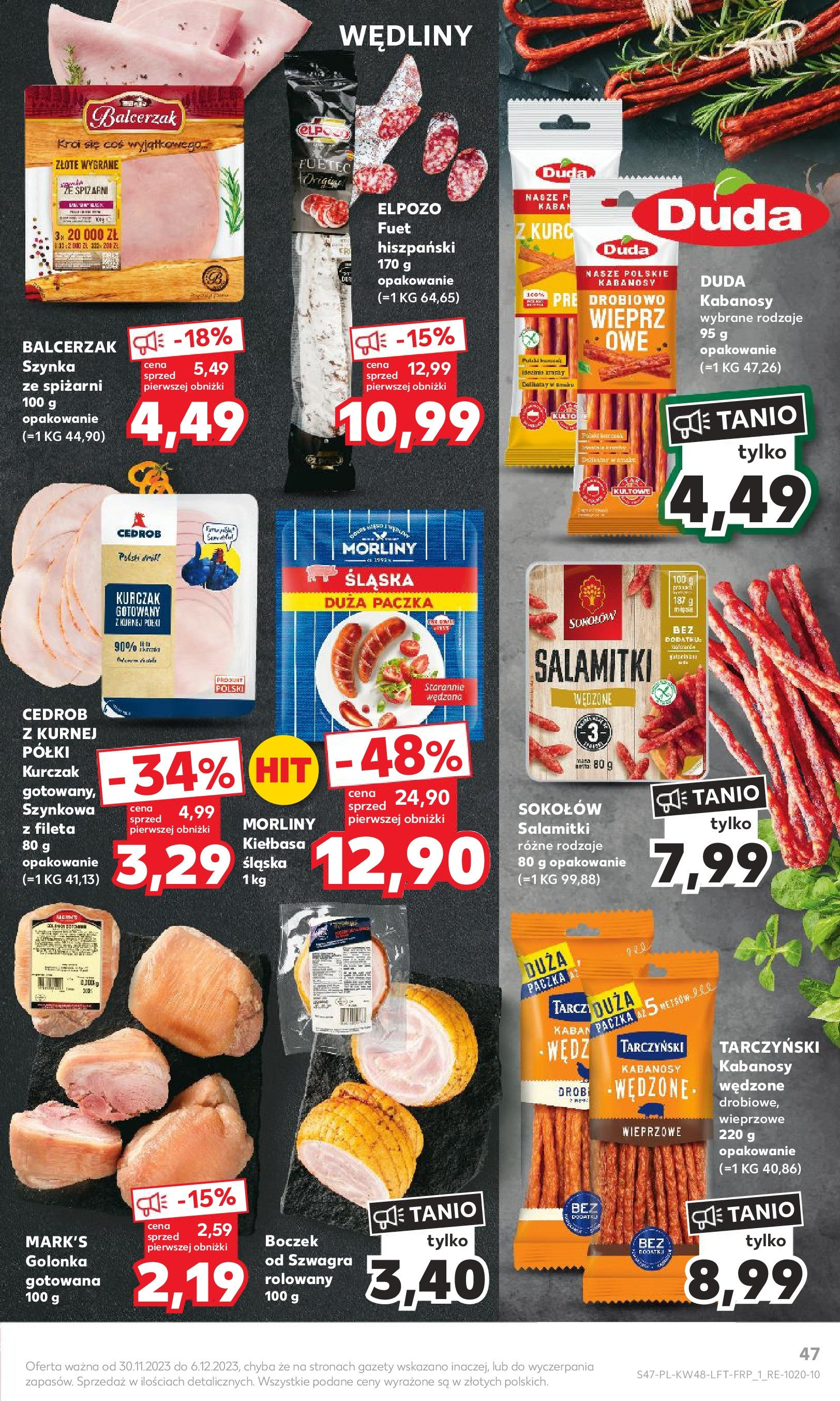 Kaufland gazetka ważna od  30.11.2023 do 06.12.2023 strona 45
