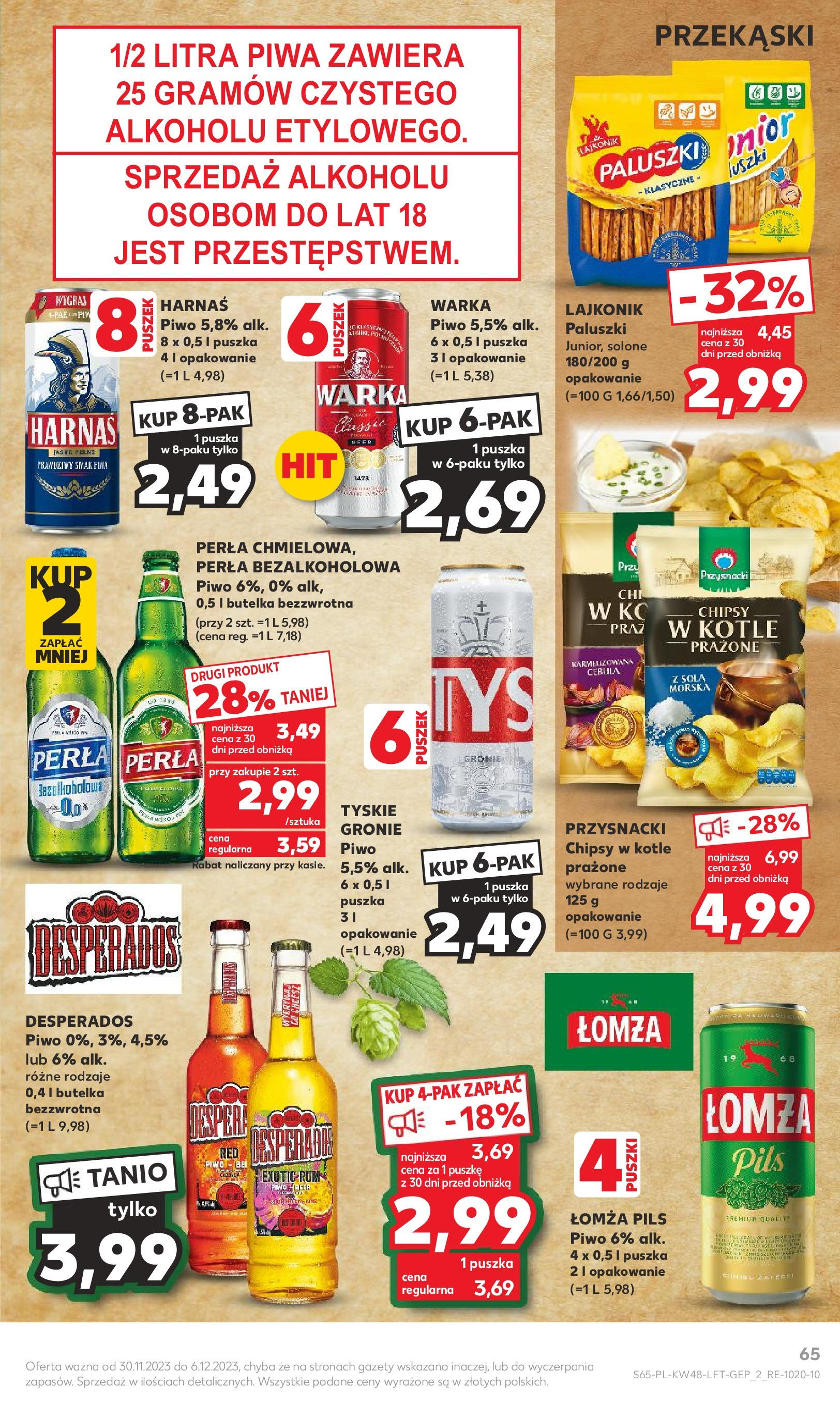 Kaufland gazetka ważna od  30.11.2023 do 06.12.2023 strona 62