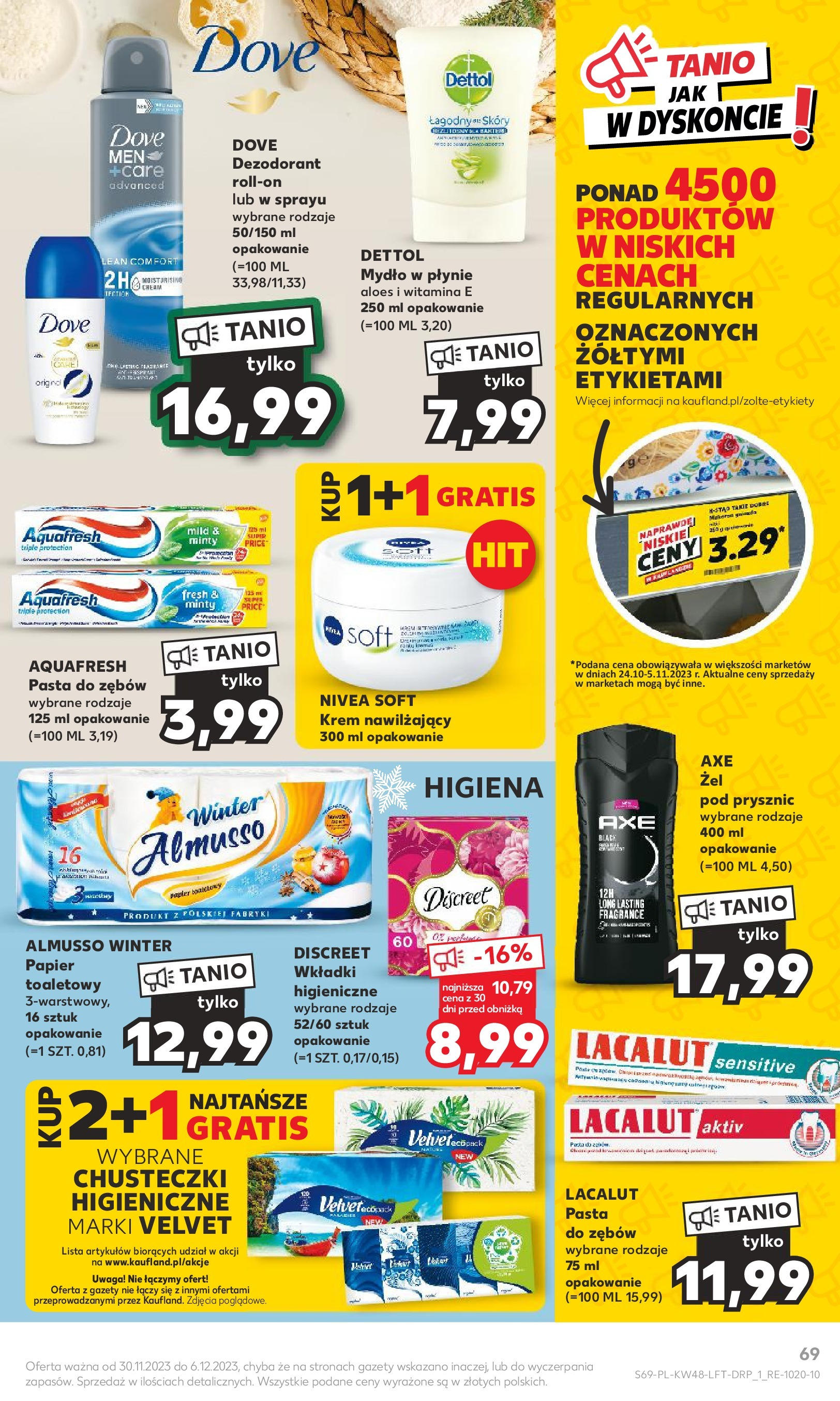 Kaufland gazetka ważna od  30.11.2023 do 06.12.2023 strona 64