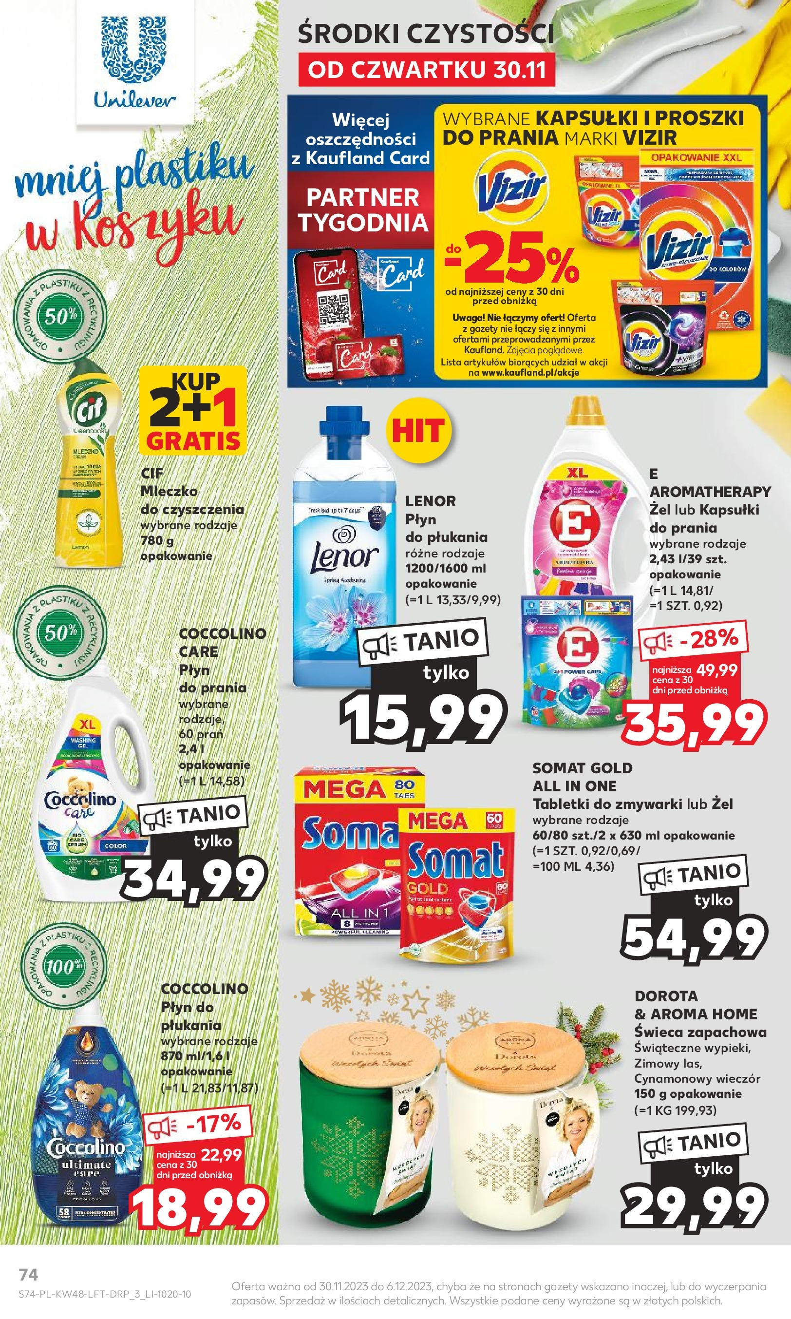 Kaufland gazetka ważna od  30.11.2023 do 06.12.2023 strona 69