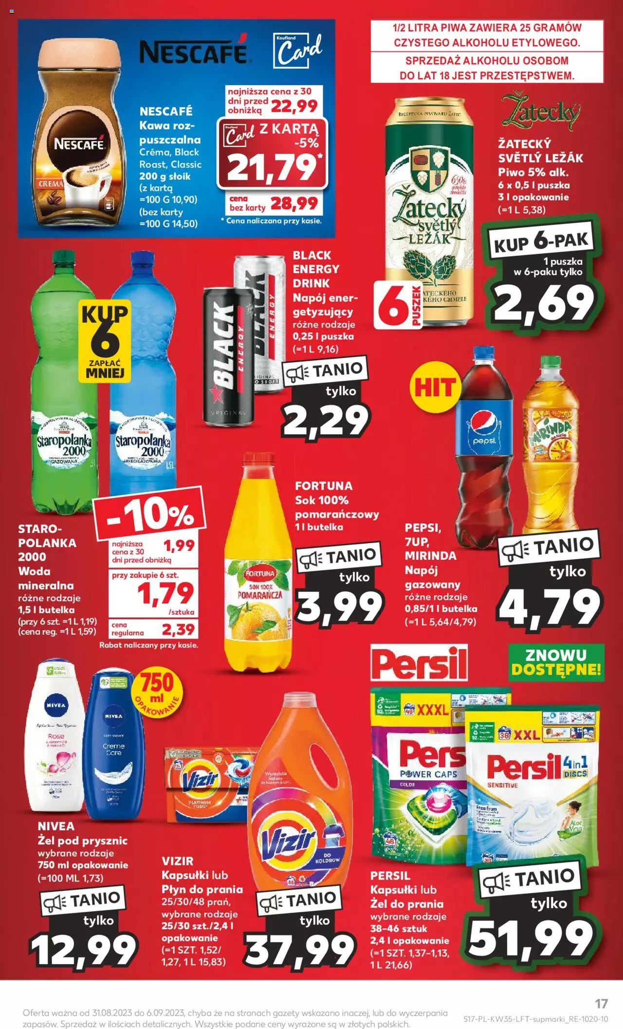 KAUFLAND gazetka ważna od 31.08.2023 do 06.09.2023 strona 17