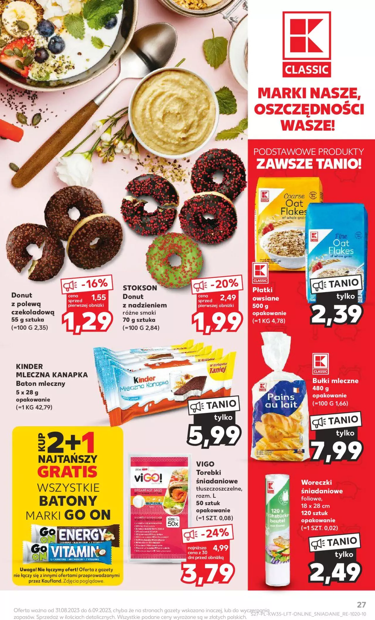 KAUFLAND gazetka ważna od 31.08.2023 do 06.09.2023 strona 27