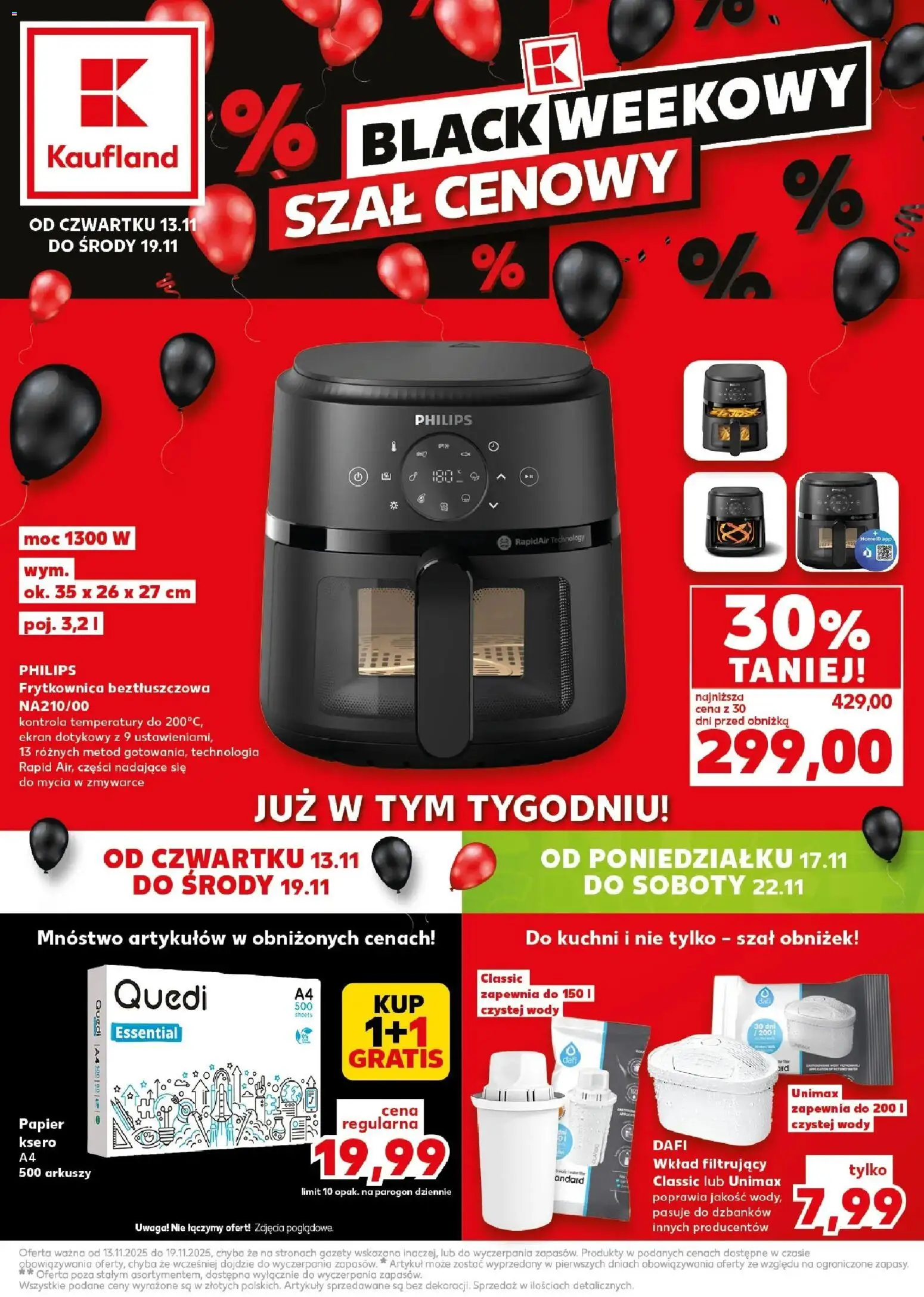 Kaufland katalog BLACK FRIDAY Gazetka ważna od  13.11.2025 do 19.11.2025 strona 1