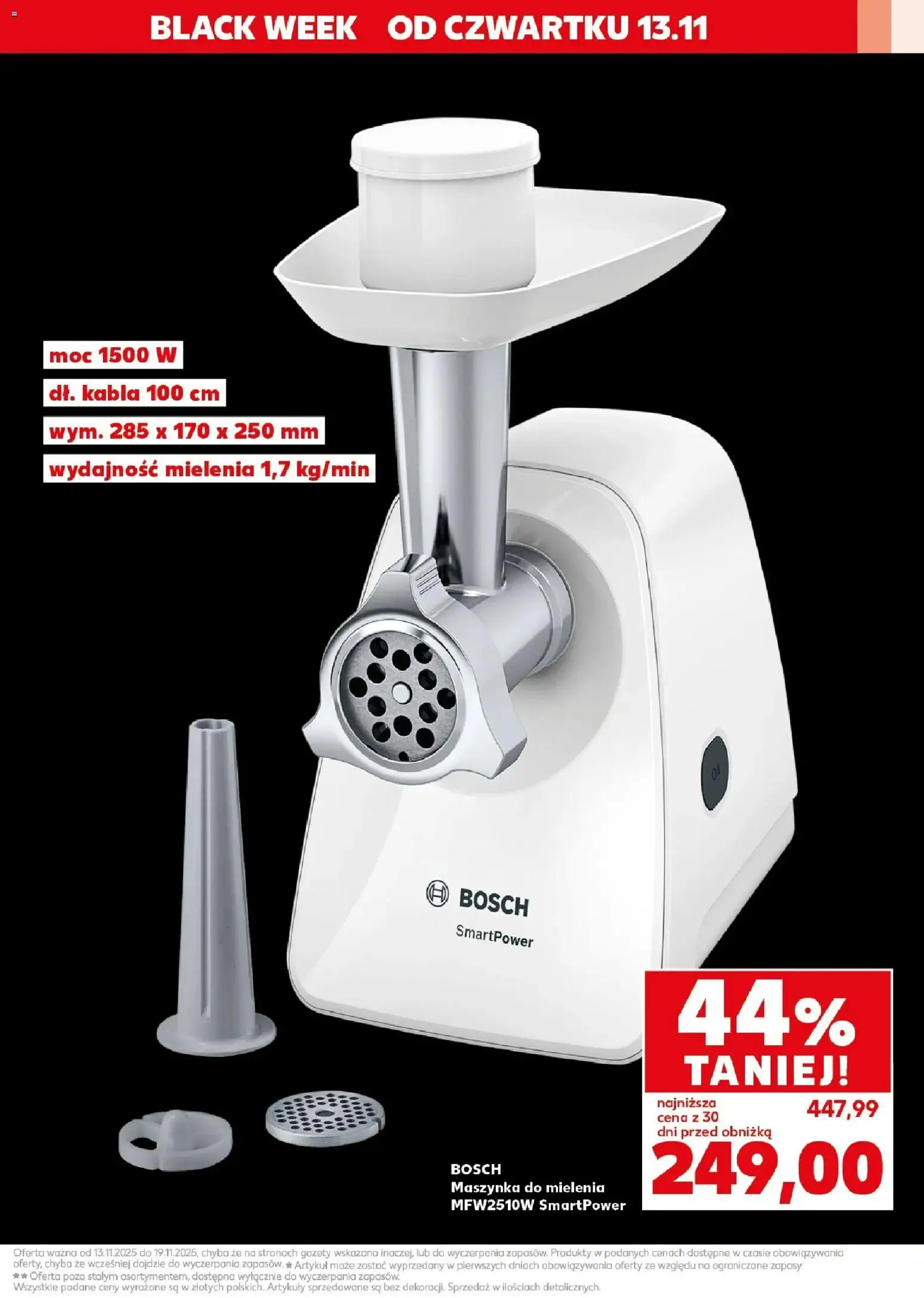 Kaufland katalog BLACK FRIDAY Gazetka ważna od  13.11.2025 do 19.11.2025 strona 3