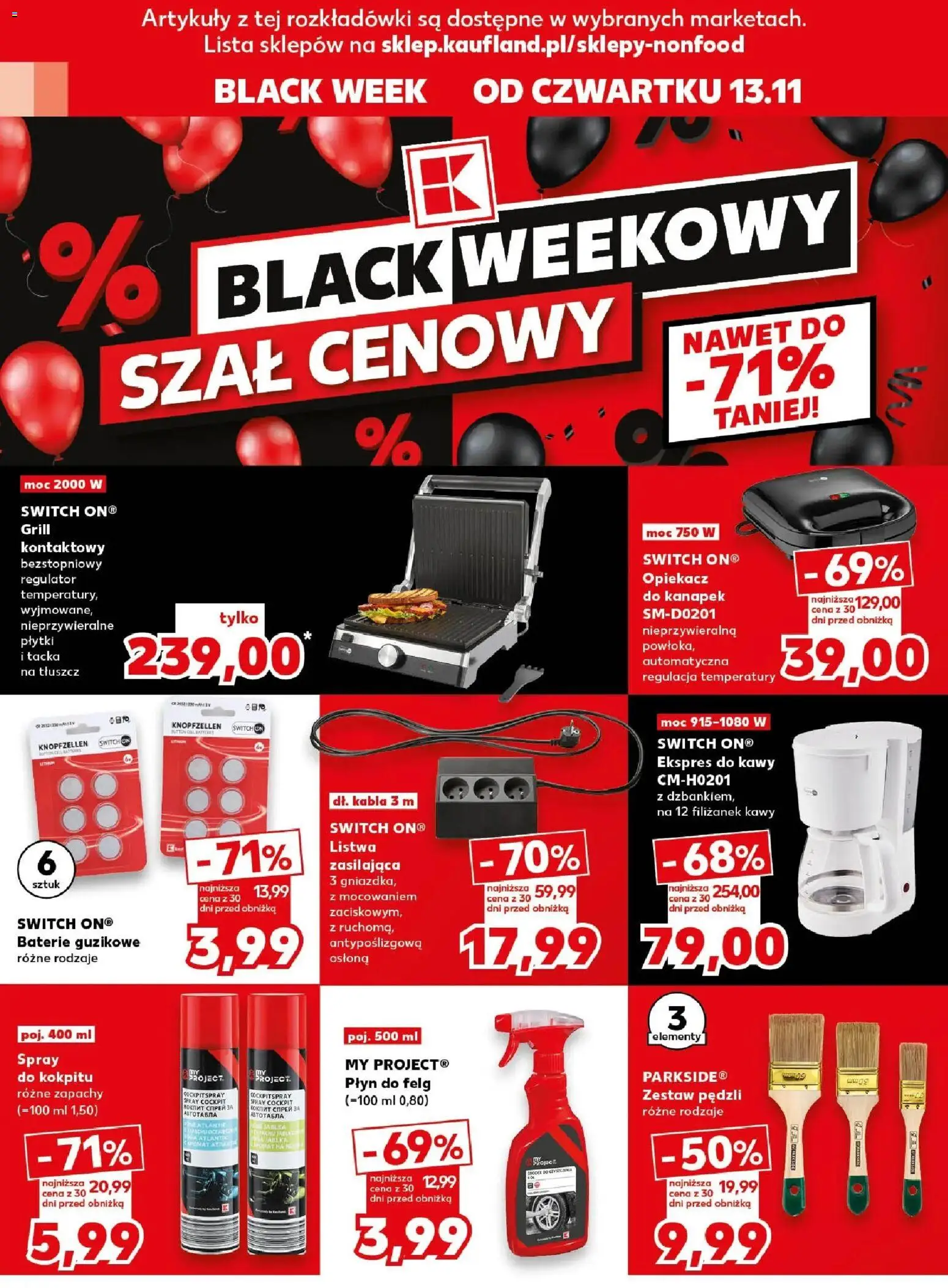 Kaufland katalog BLACK FRIDAY Gazetka ważna od  13.11.2025 do 19.11.2025 strona 10