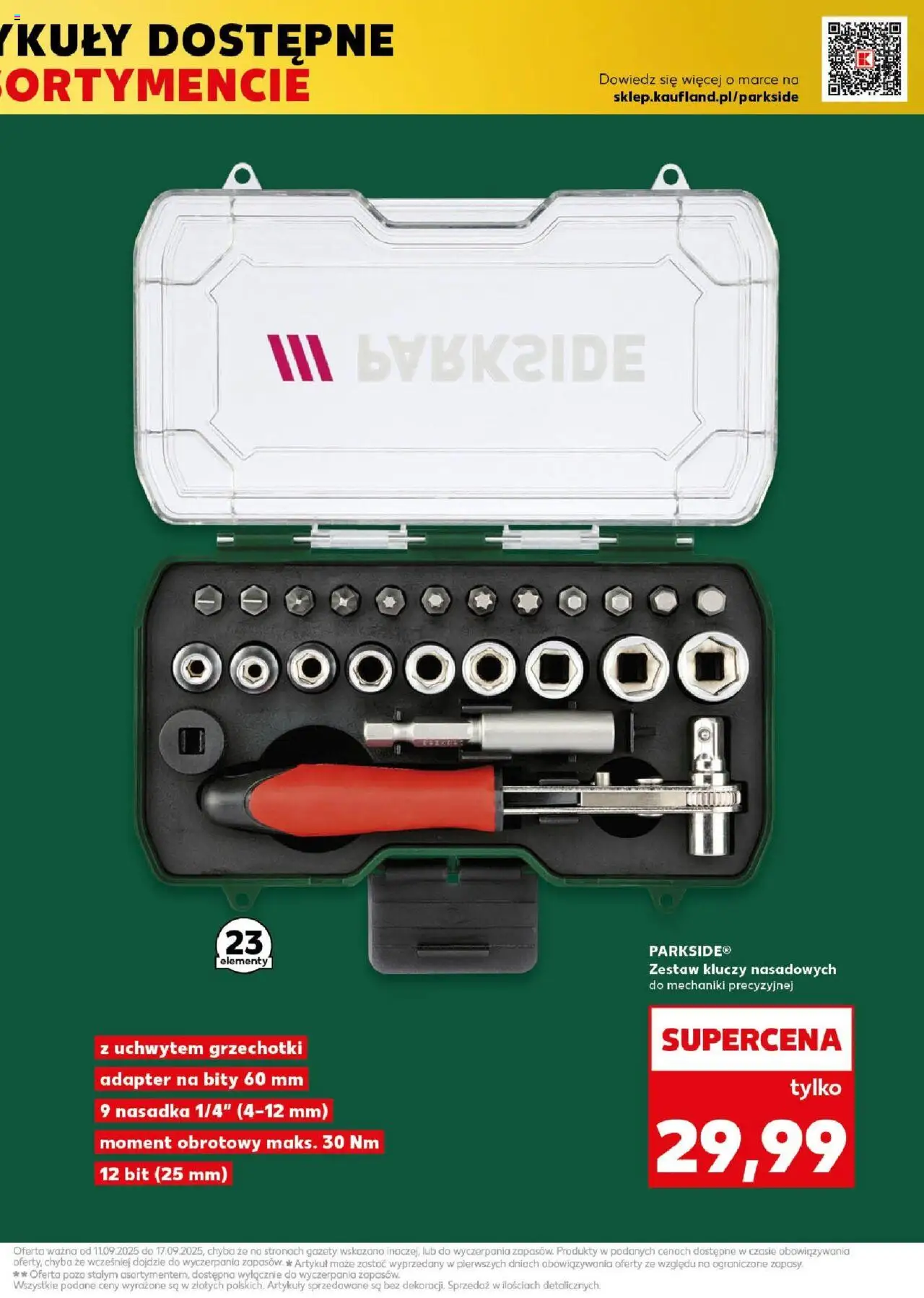 KAUFLAND Mega okazje gazetka ważna od 11.09.2025 do 17.09.2025 strona 7