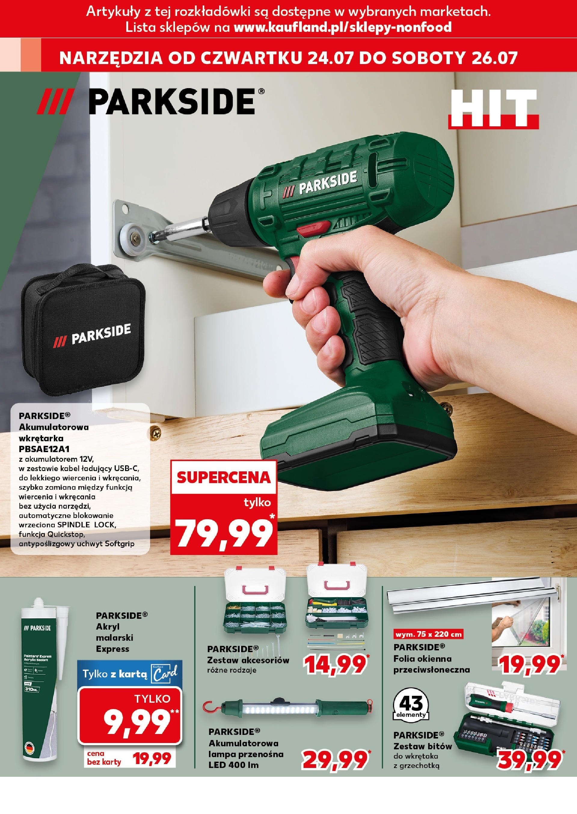 KAUFLAND Mega okazje gazetka ważna od 24.07.2025 do 30.07.2025 strona 14