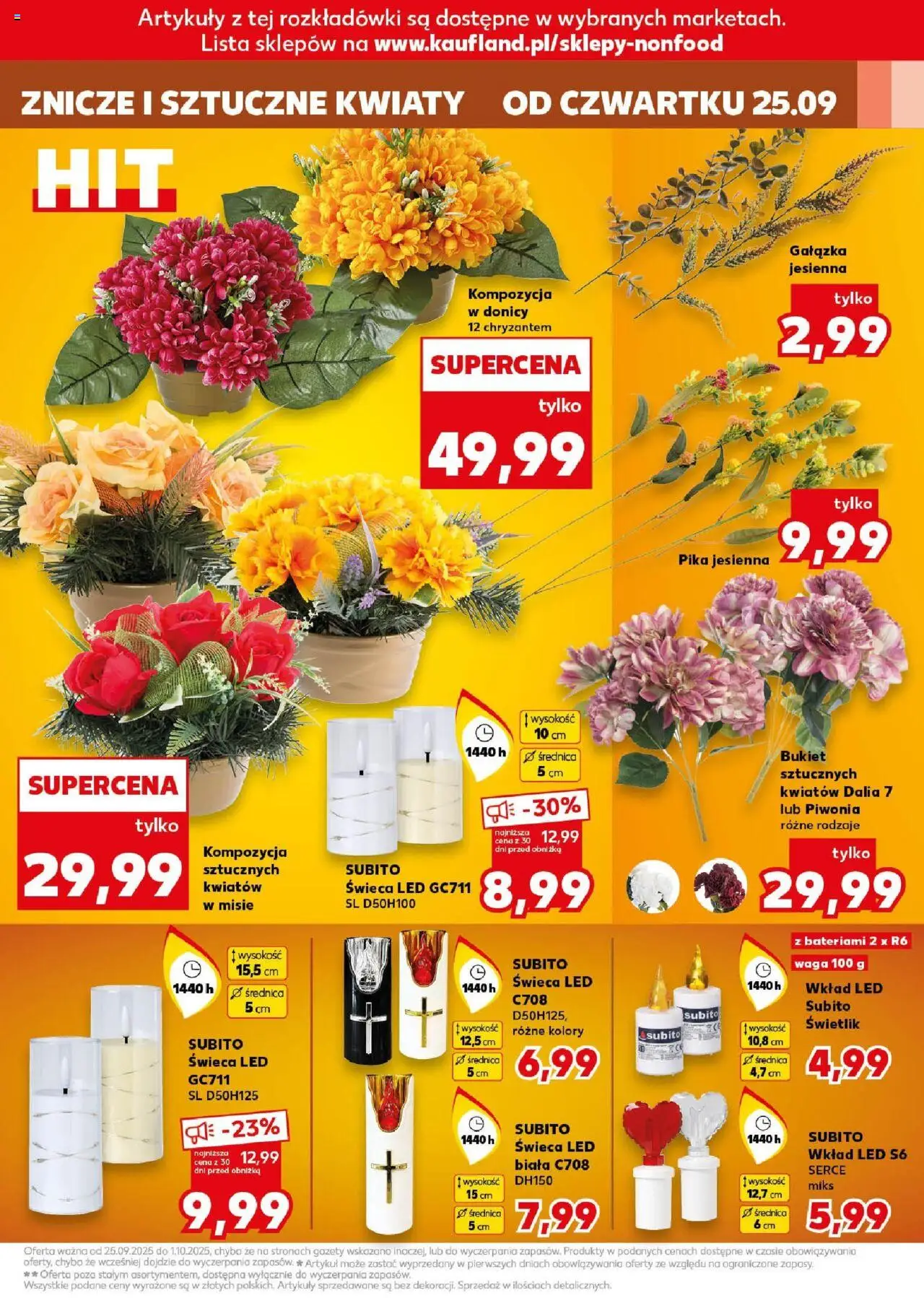 KAUFLAND Mega okazje gazetka ważna od 25.09.2025 do 01.10.2025 strona 9