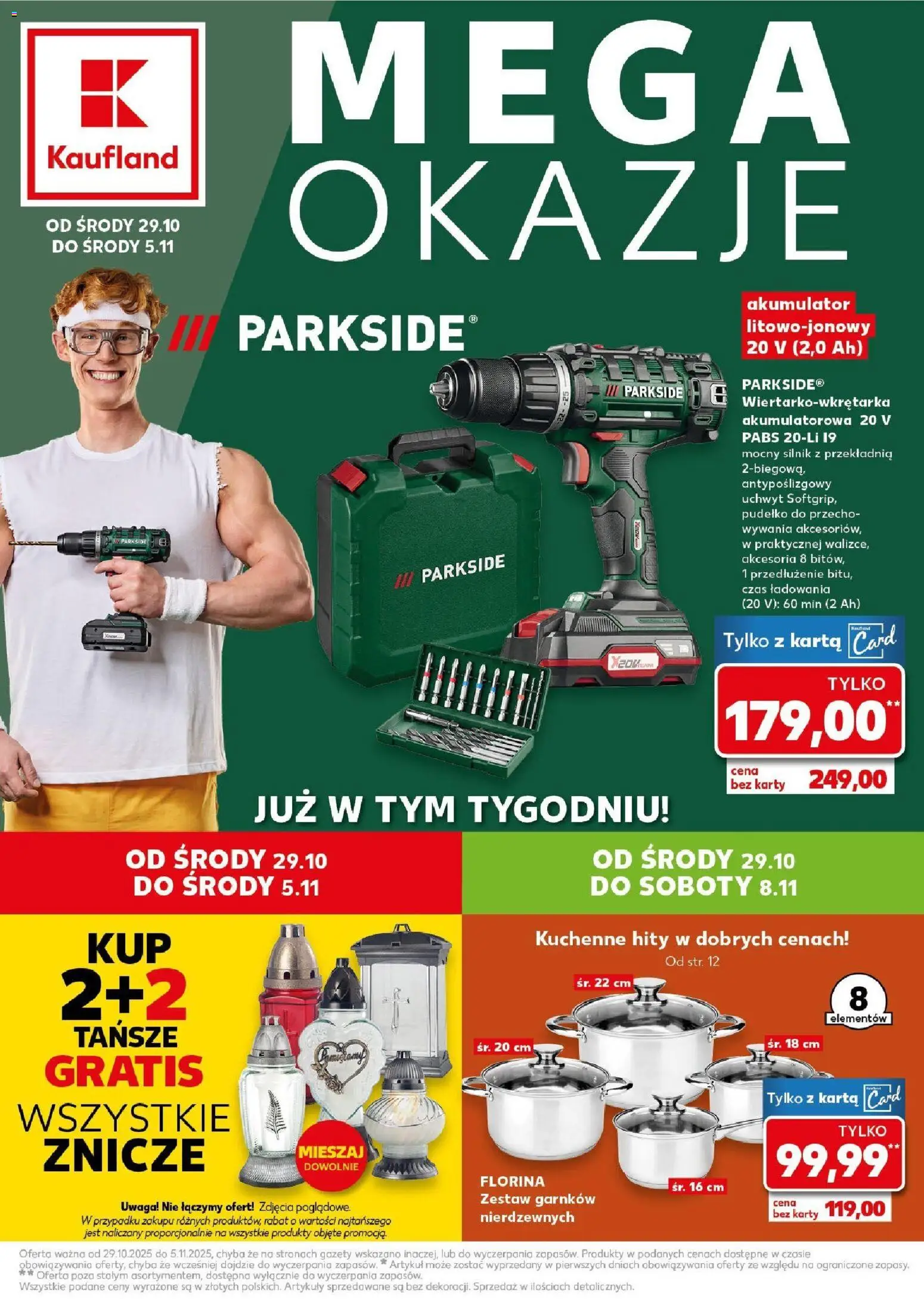 Kaufland Mega okazje gazetka ważna od 29.10.2025 do 05.11.2025 strona 1