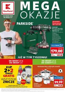 Kaufland Mega okazje gazetka ważna od 29.10.2025 do 05.11.2025