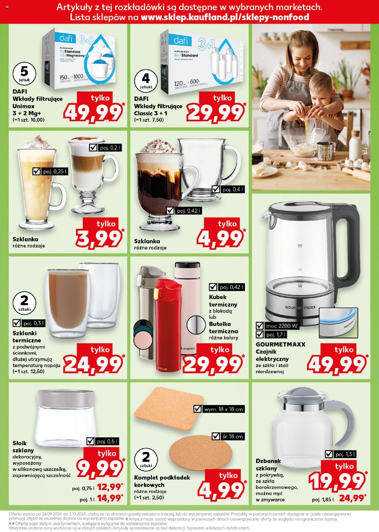 KAUFLAND Nonfood gazetka ważna od 26.09.2024 do 02.10.2024 strona 9