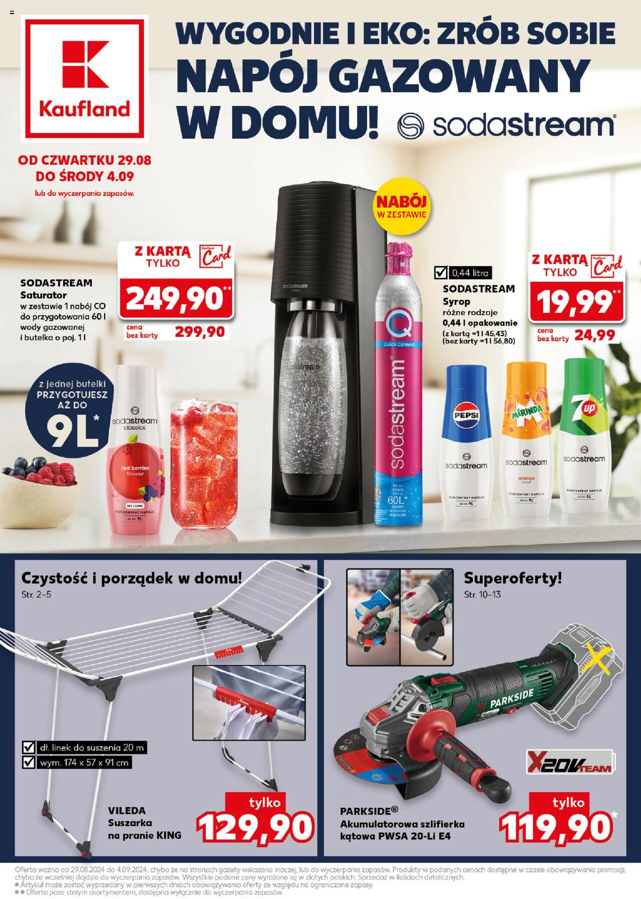 KAUFLAND Nonfood gazetka ważna od 29.08.2024 do 04.09.2024 strona 1