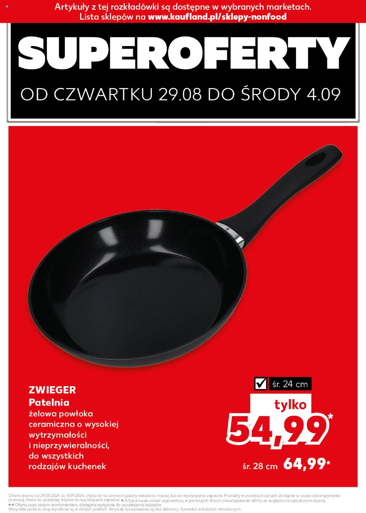 KAUFLAND Nonfood gazetka ważna od 29.08.2024 do 04.09.2024 strona 9