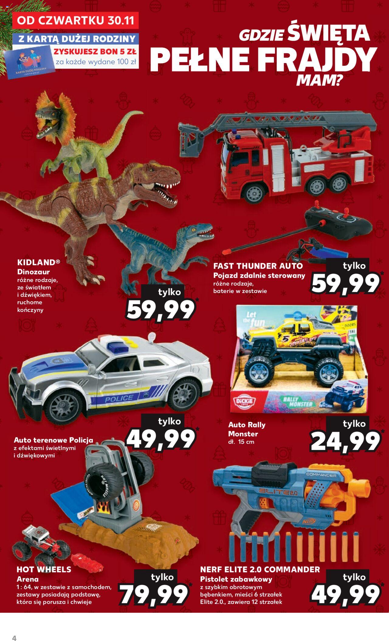 Kaufland Prezenty gazetka ważna od 30.11.2023 do 24.12.2023 strona 4