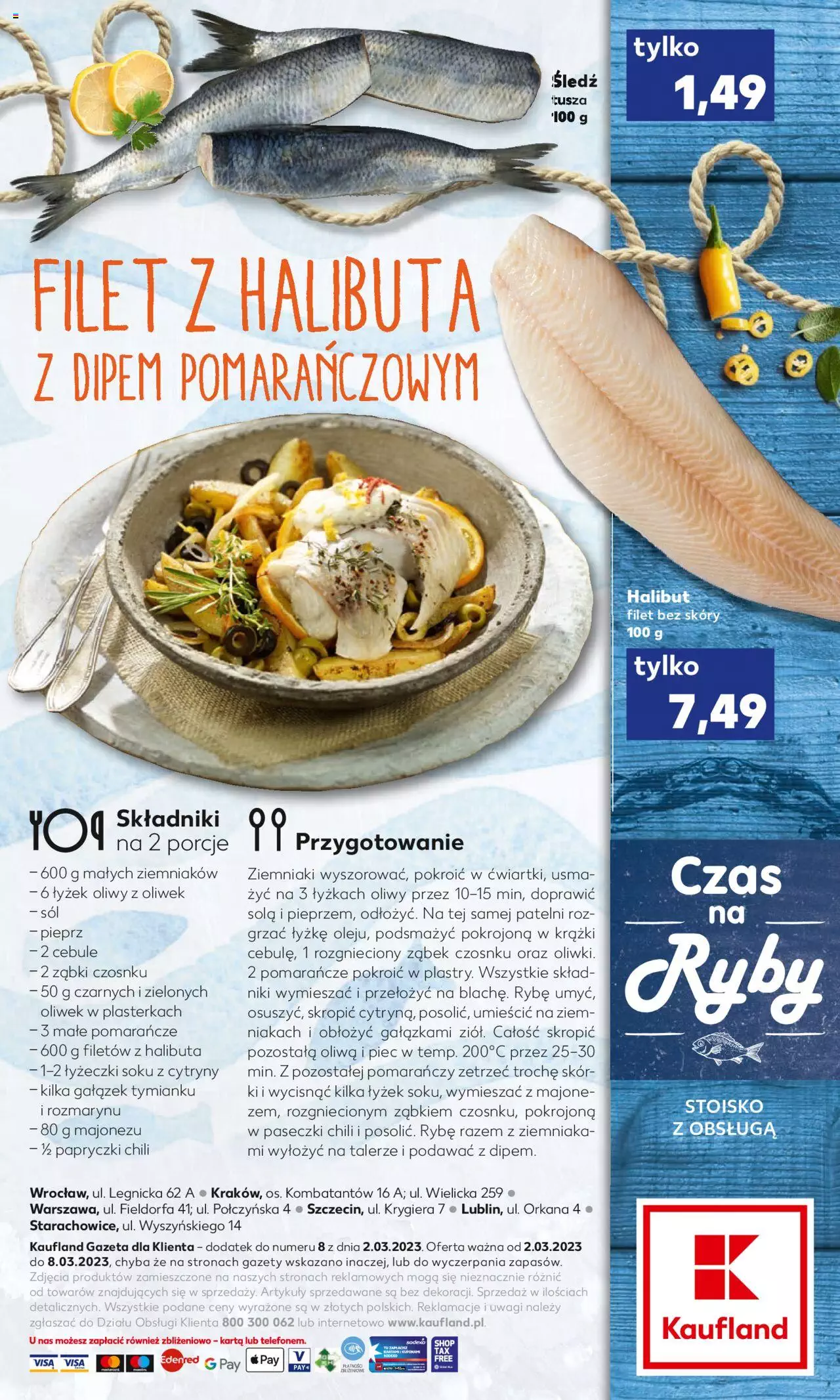 KAUFLAND Ryby gazetka ważna od 02.03.2023 do 08.03.2023 strona 2