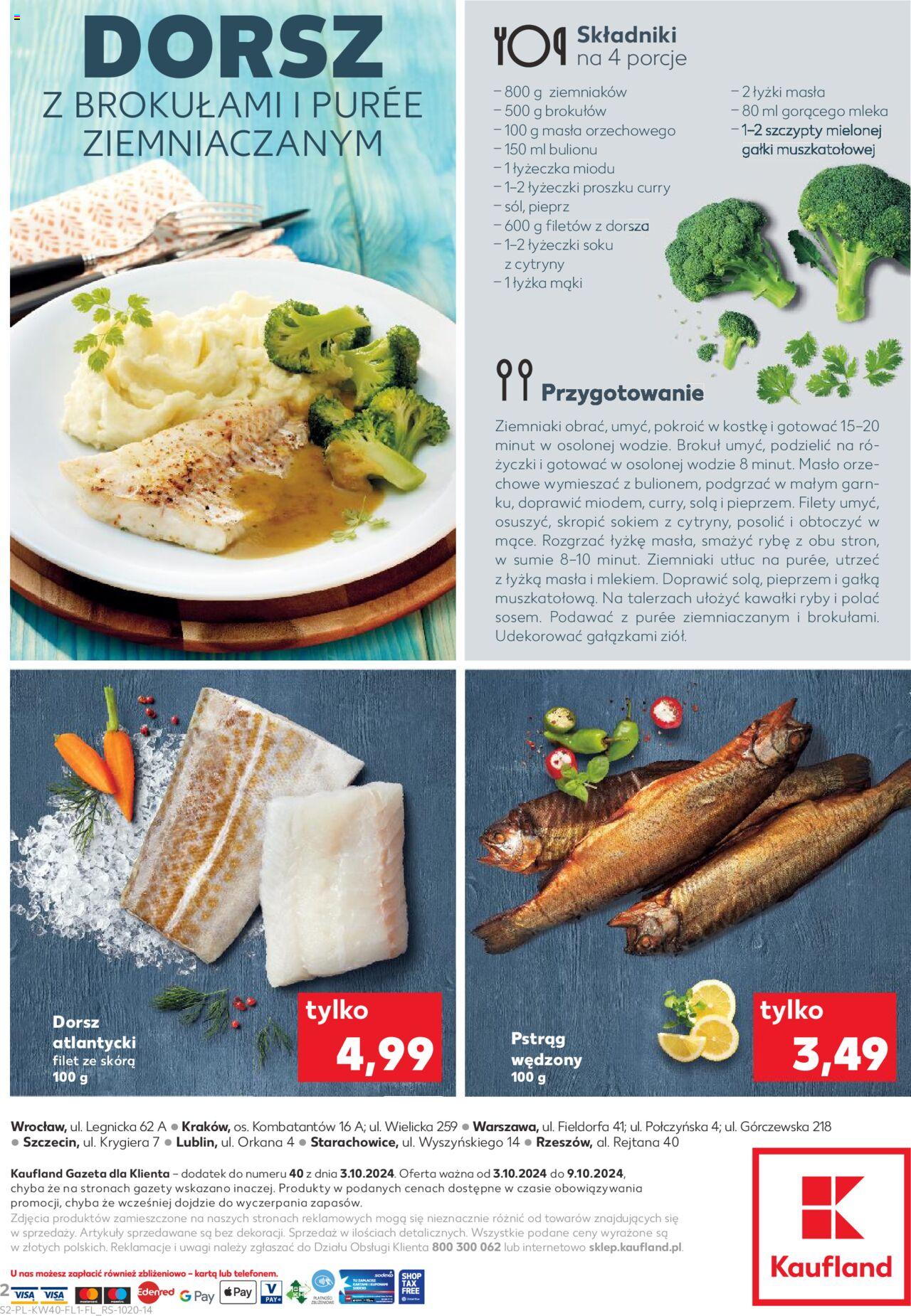 KAUFLAND Ryby gazetka ważna od 03.10.2024 do 09.10.2024 strona 2