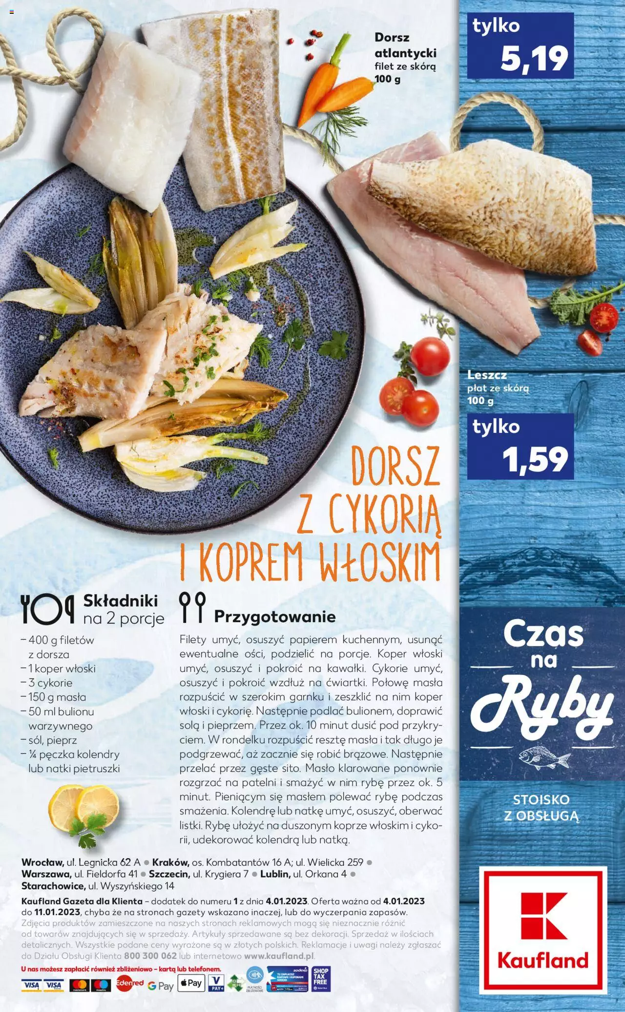KAUFLAND Ryby gazetka ważna od 04.01.2023 do 11.01.2023 strona 2