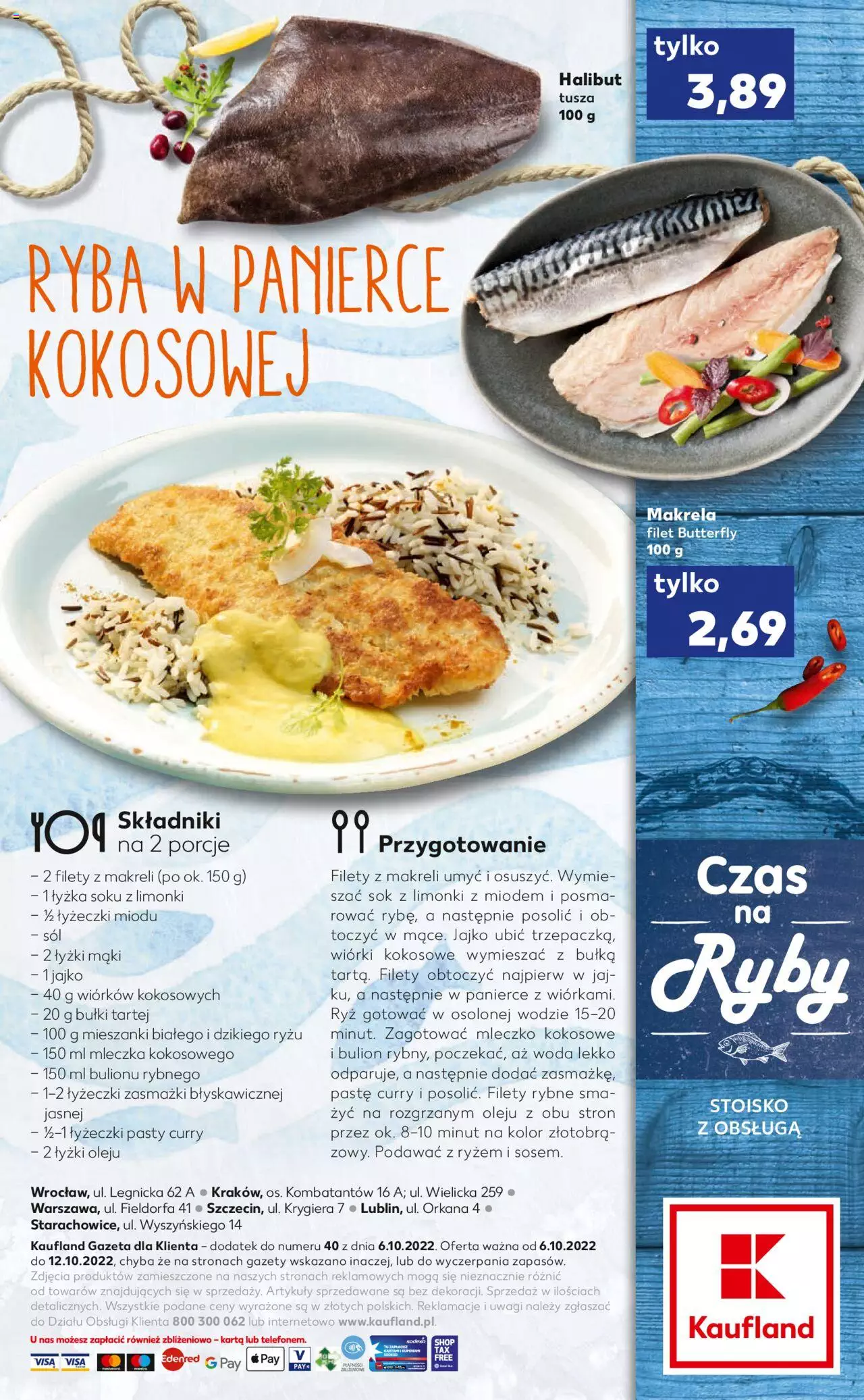 KAUFLAND Ryby gazetka ważna od 06.10.2022 do 12.10.2022 strona 2