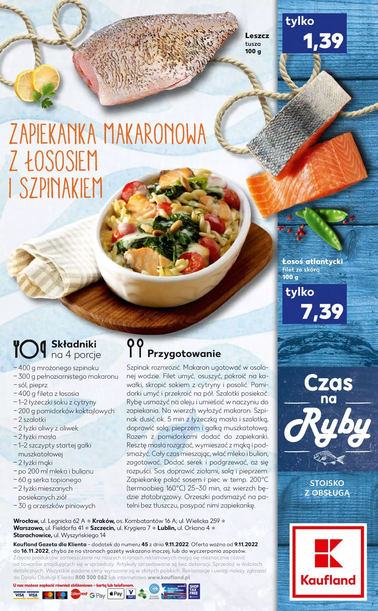 KAUFLAND Ryby gazetka ważna  od 09.11.2022 do 16.11.2022 strona 2