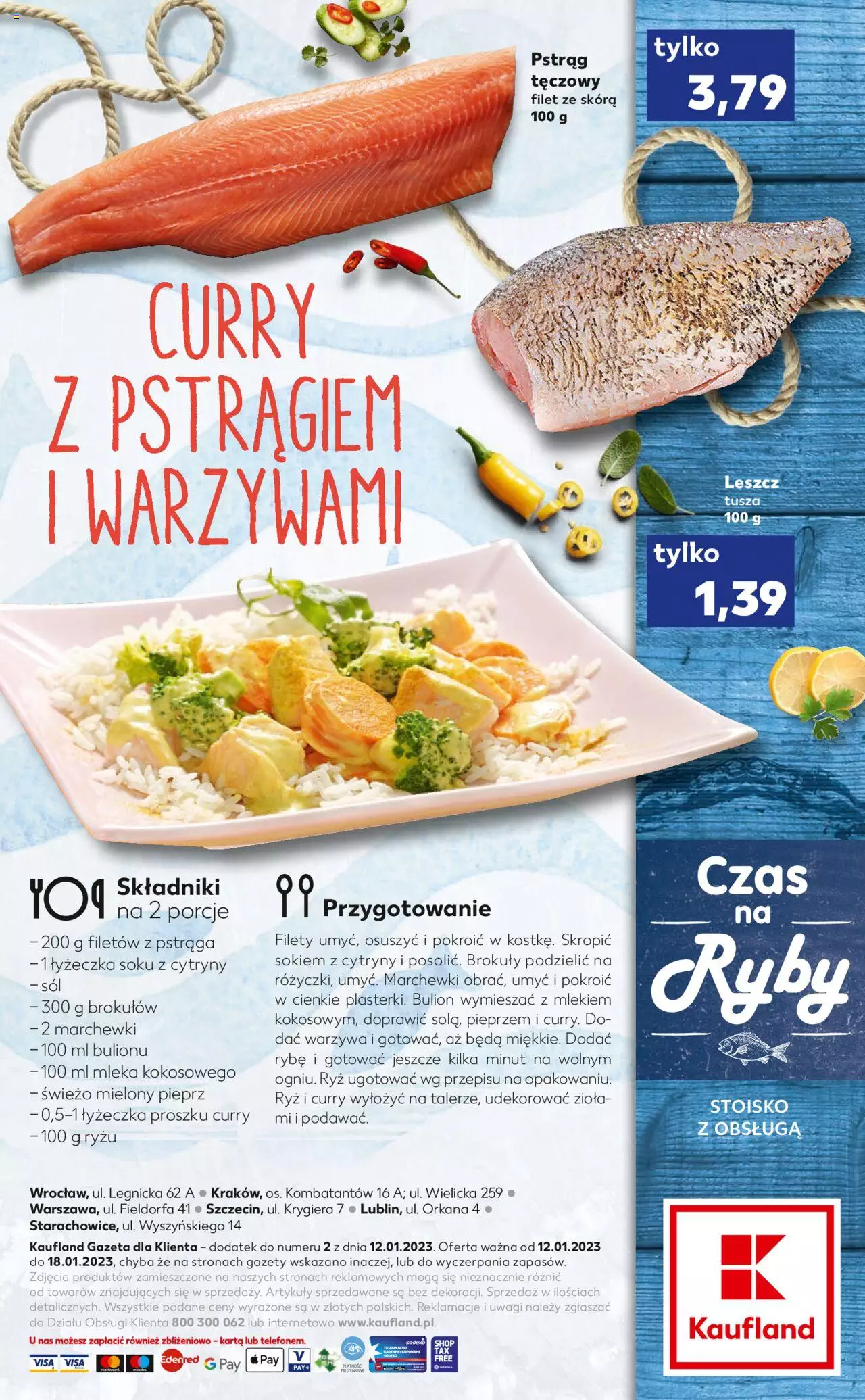 KAUFLAND Ryby gazetka ważna od 12.01.2023 do 18.01.2023 strona 2