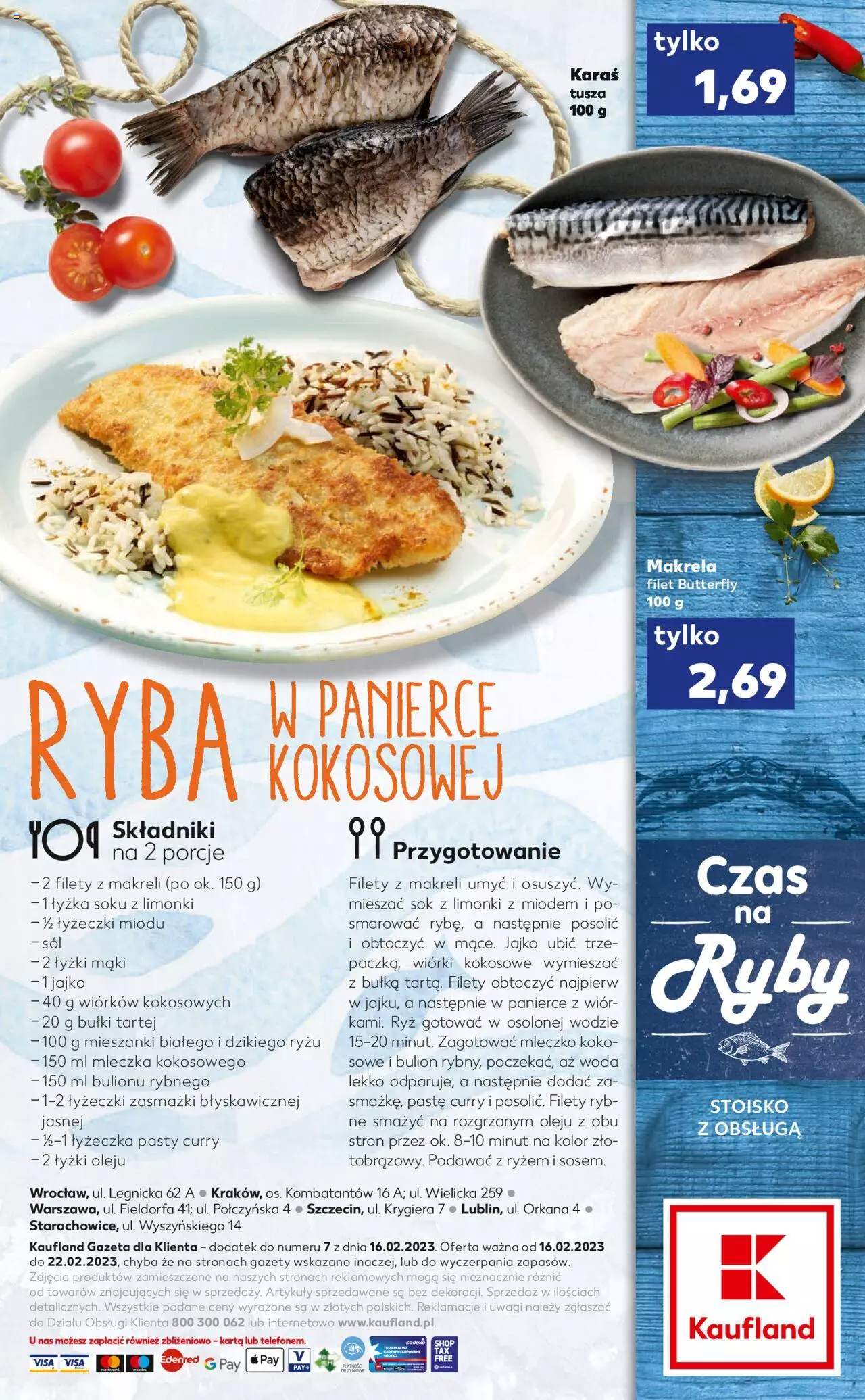 KAUFLAND Ryby gazetka ważna od 16.02.2023 do 22.02.2023 strona 2