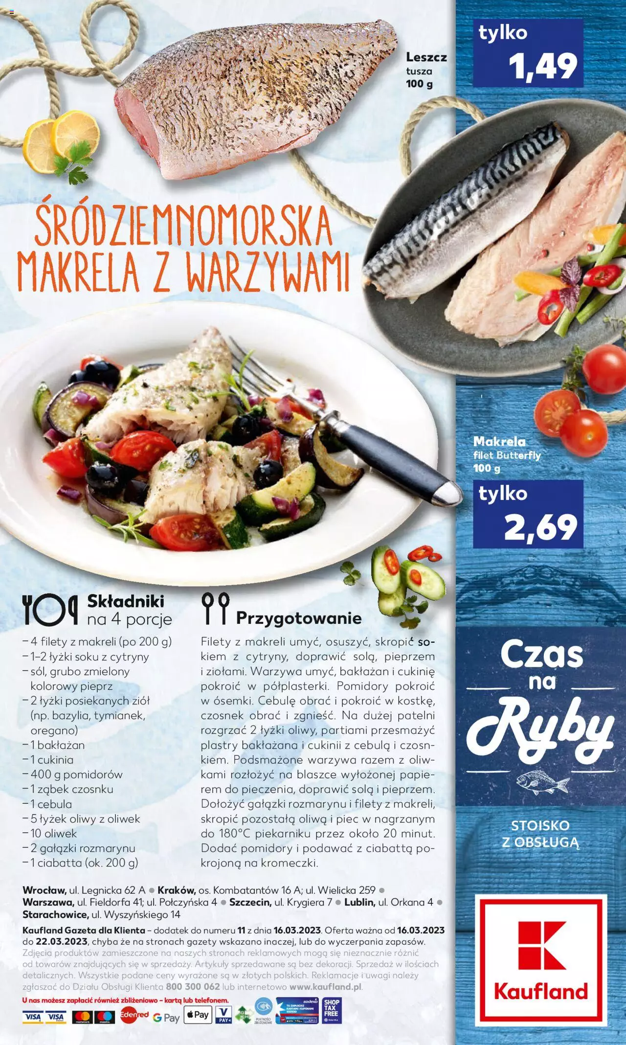 KAUFLAND Ryby gazetka ważna od 16.03.2023 do 22.03.2023 strona 2