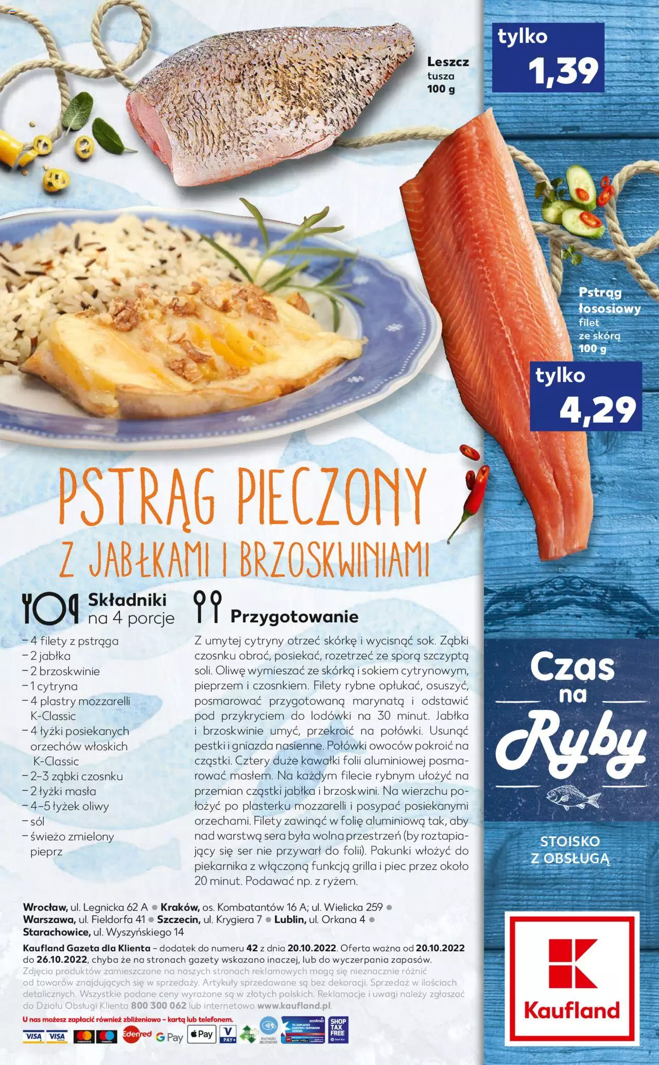 KAUFLAND Ryby gazetka ważna od 20.10.2022 do 26.10.2022 strona 2