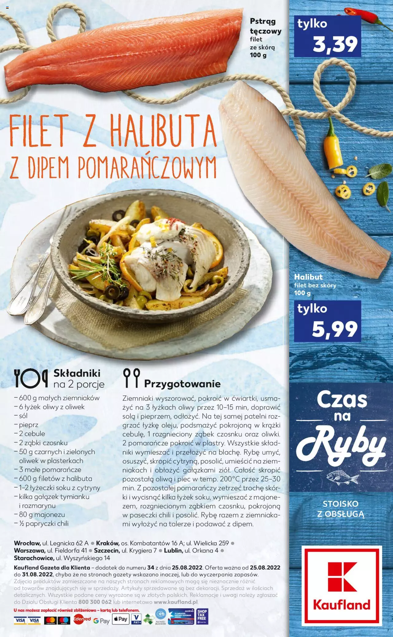 Kaufland Ryby gazetka ważna od 25.08.2022 do 31.08.2022 strona 2
